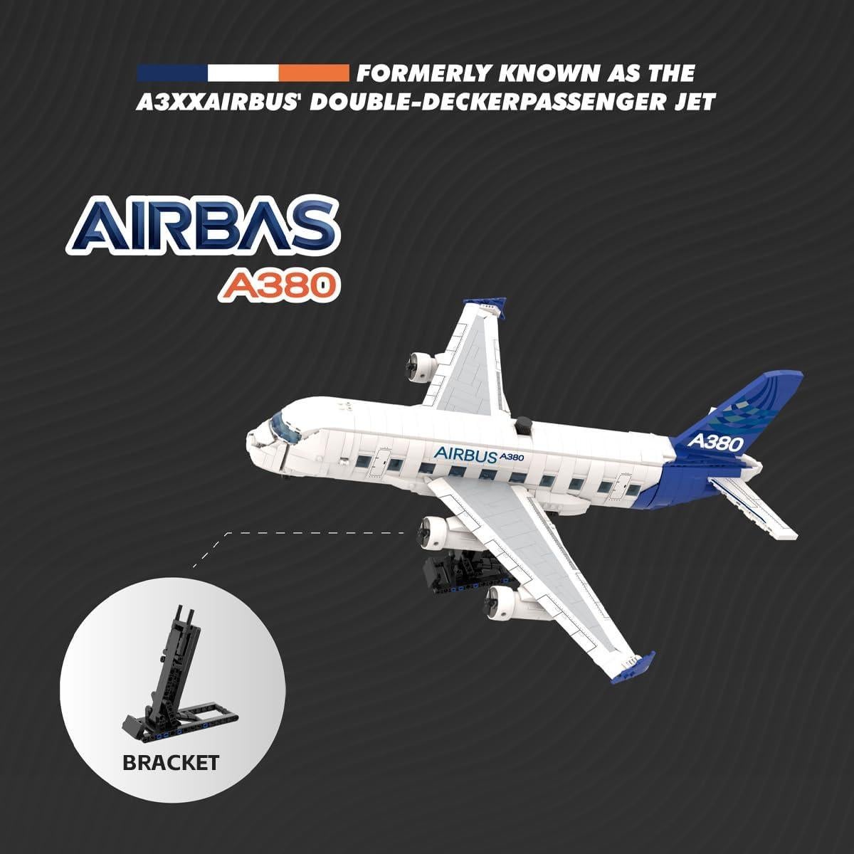 Set de Bloques de Construcción DAHONPA Airbus A380 1945 Piezas