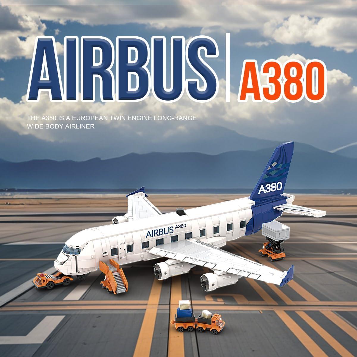 Set de Bloques de Construcción DAHONPA Airbus A380 1945 Piezas