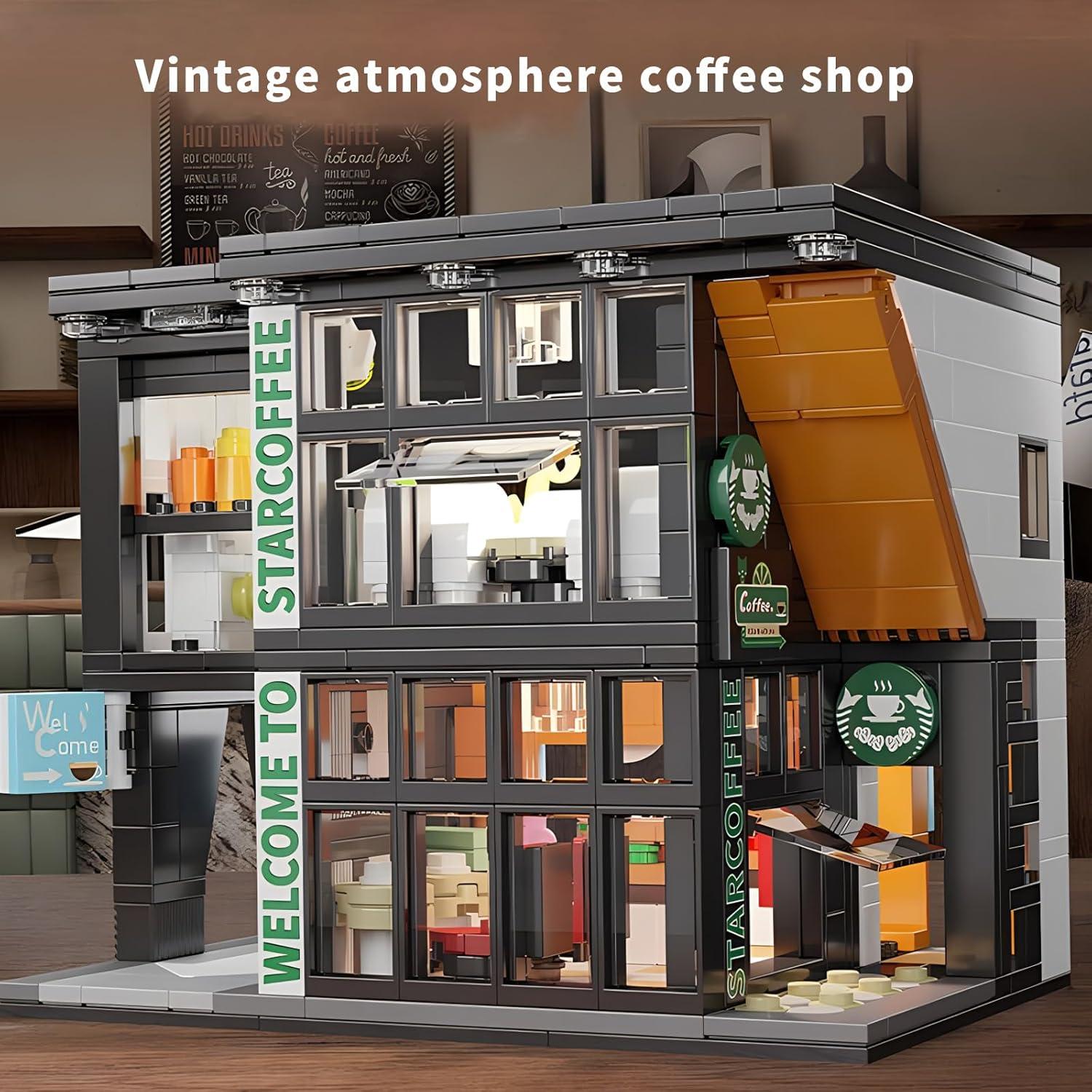 Bloques de Construcción Cafetería Jieyang 581 Piezas 6+ Años