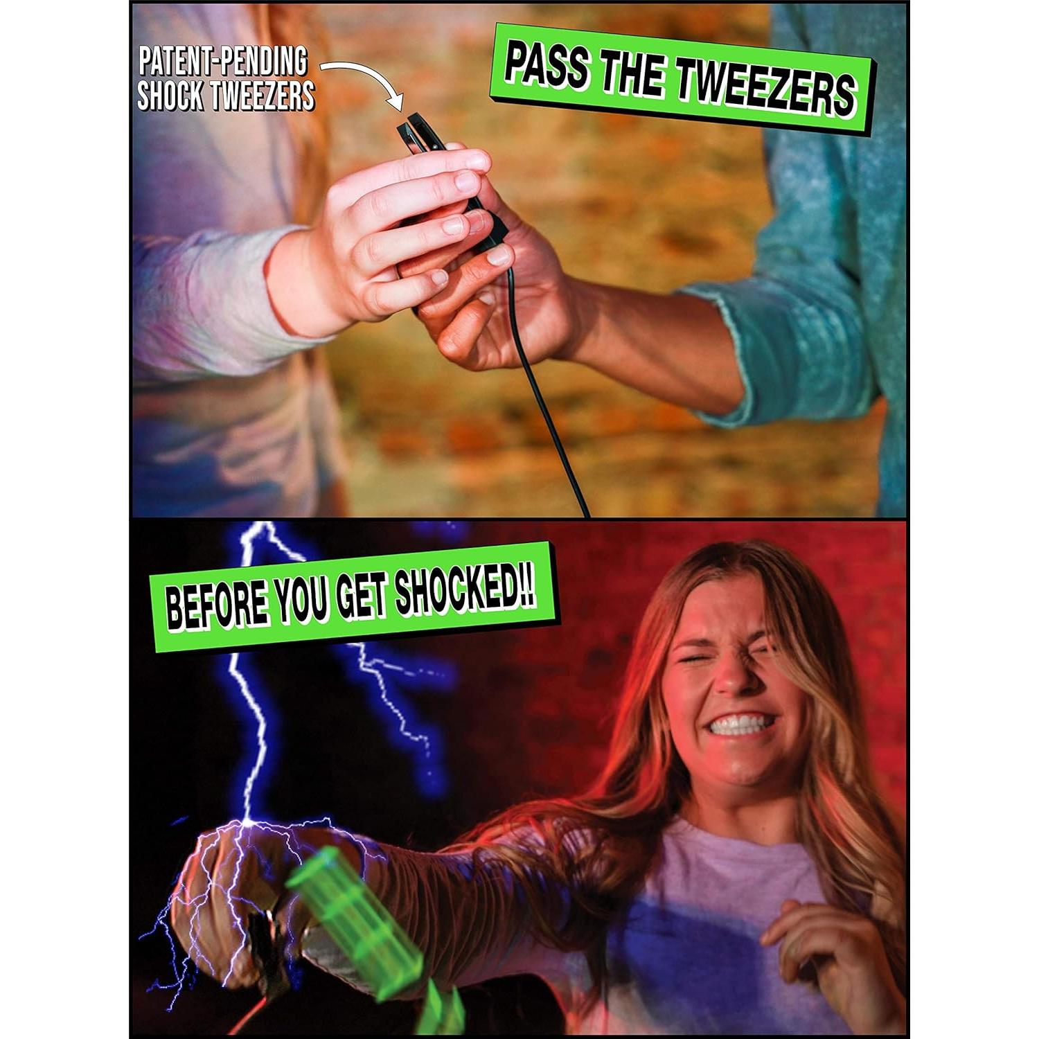 ShiZap! Juego de Bloques Apilables con Choque Eléctrico LED