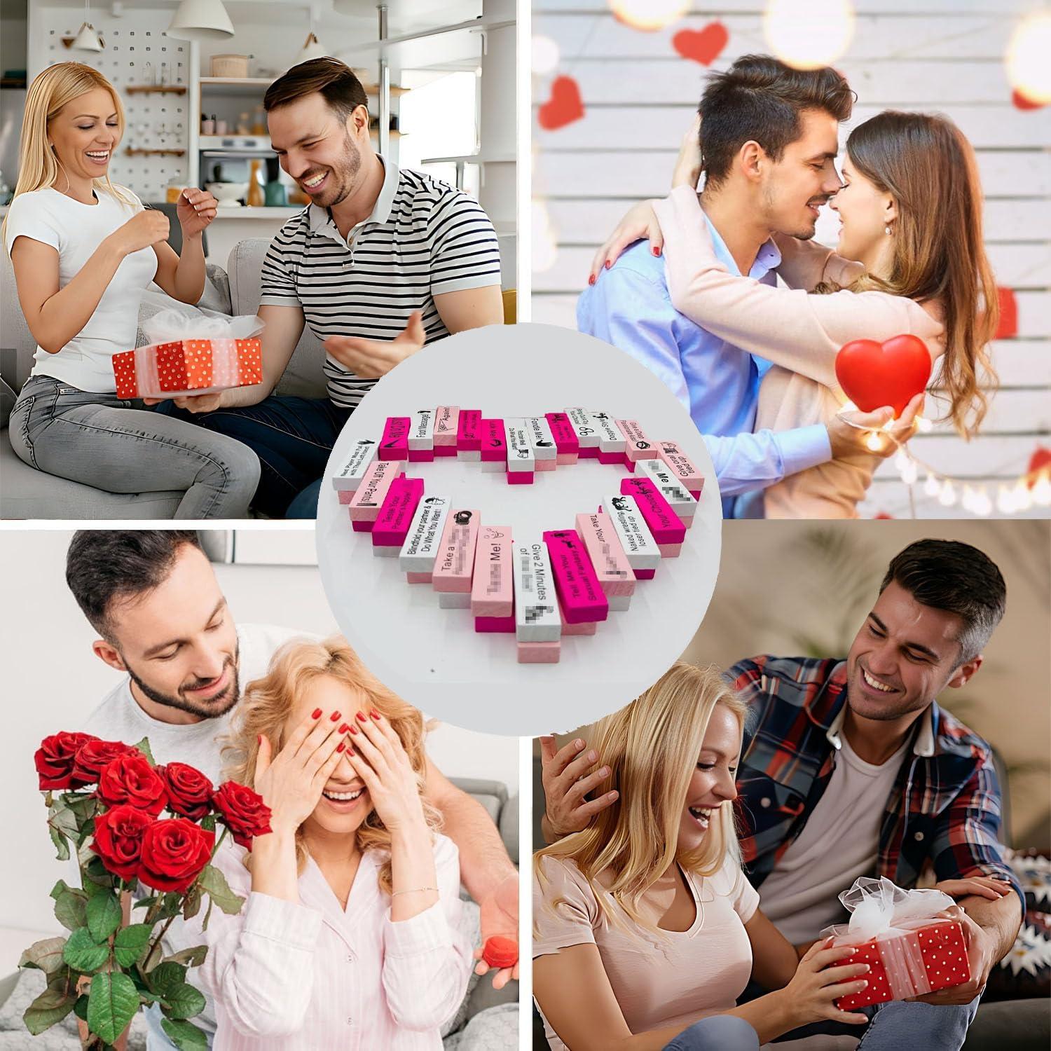 Juego de Torre de Bloques Traviesos VKX - 54 Piezas de Madera