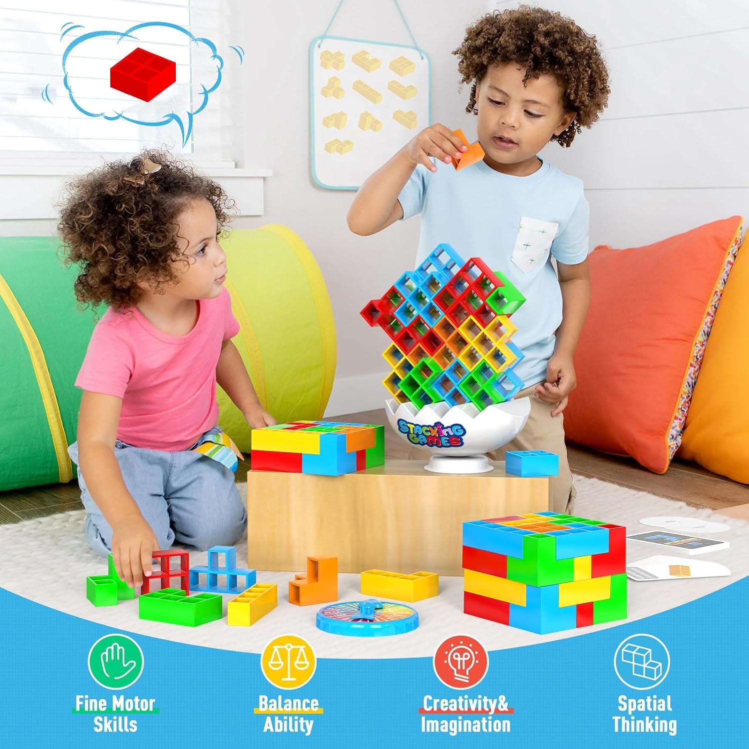 Juego de Mesa Tetra iuuoi 70 Piezas para Niños y Adultos