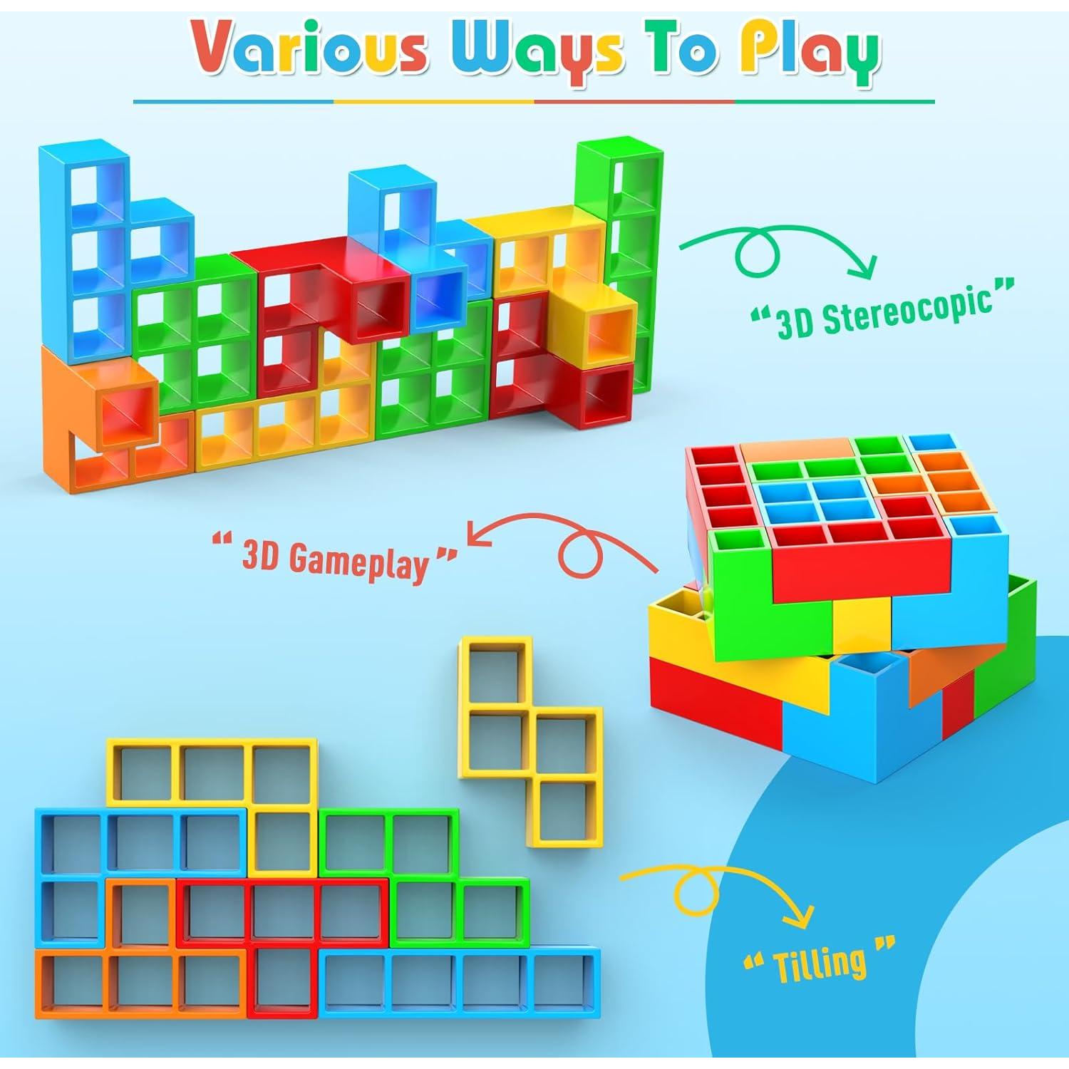 Juego de Mesa Tetra iuuoi 70 Piezas para Niños y Adultos