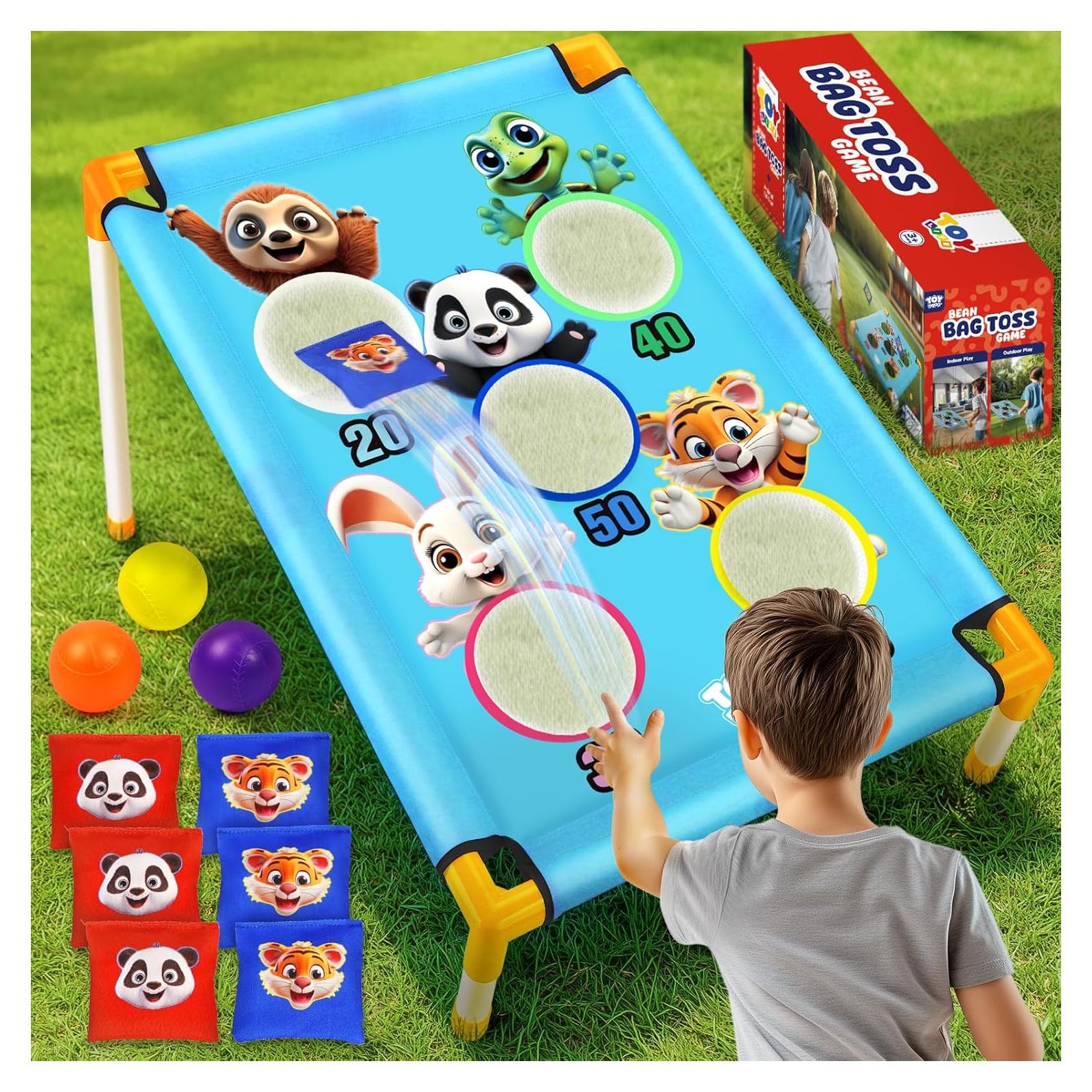 Juego de Lanzamiento de Bolsas de Frijoles TOY Life Unicornio