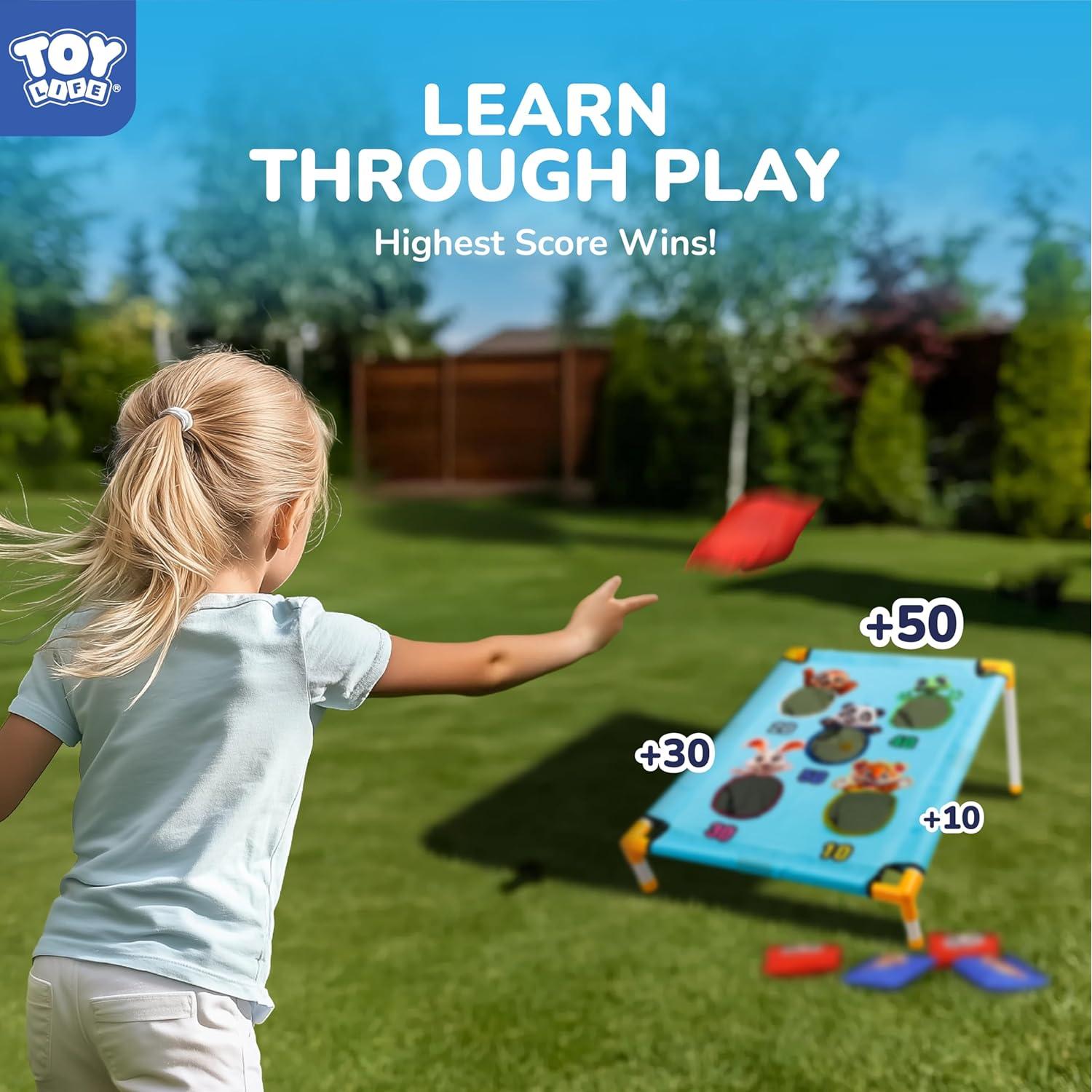 Juego de Lanzamiento de Bolsas de Frijoles TOY Life Unicornio