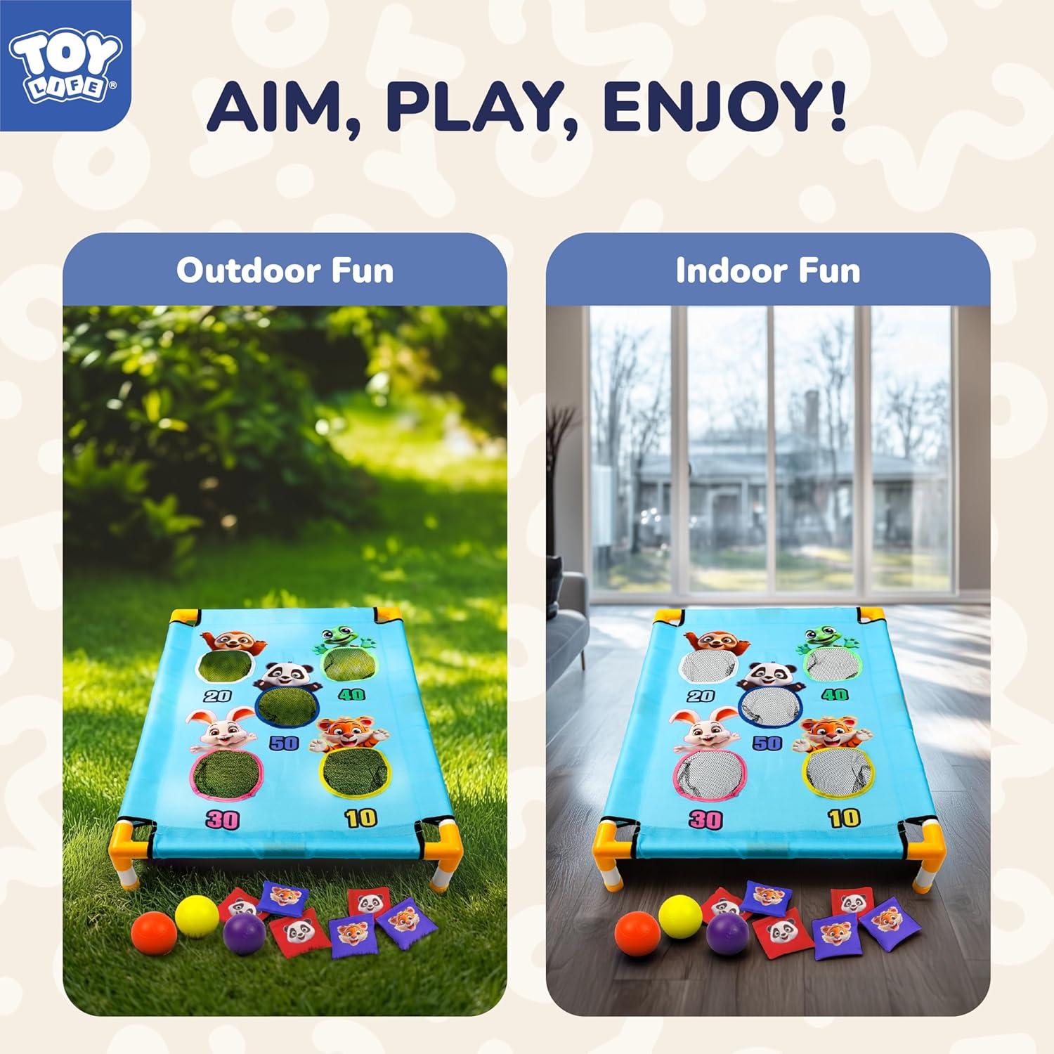 Juego de Lanzamiento de Bolsas de Frijoles TOY Life Unicornio