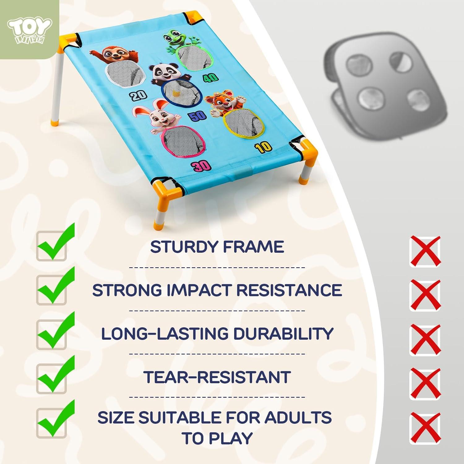 Juego de Lanzamiento de Bolsas de Frijoles TOY Life Unicornio