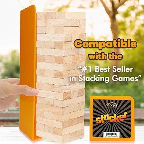 Bandeja de Apilamiento de Madera Hogar para Juegos de Bloques