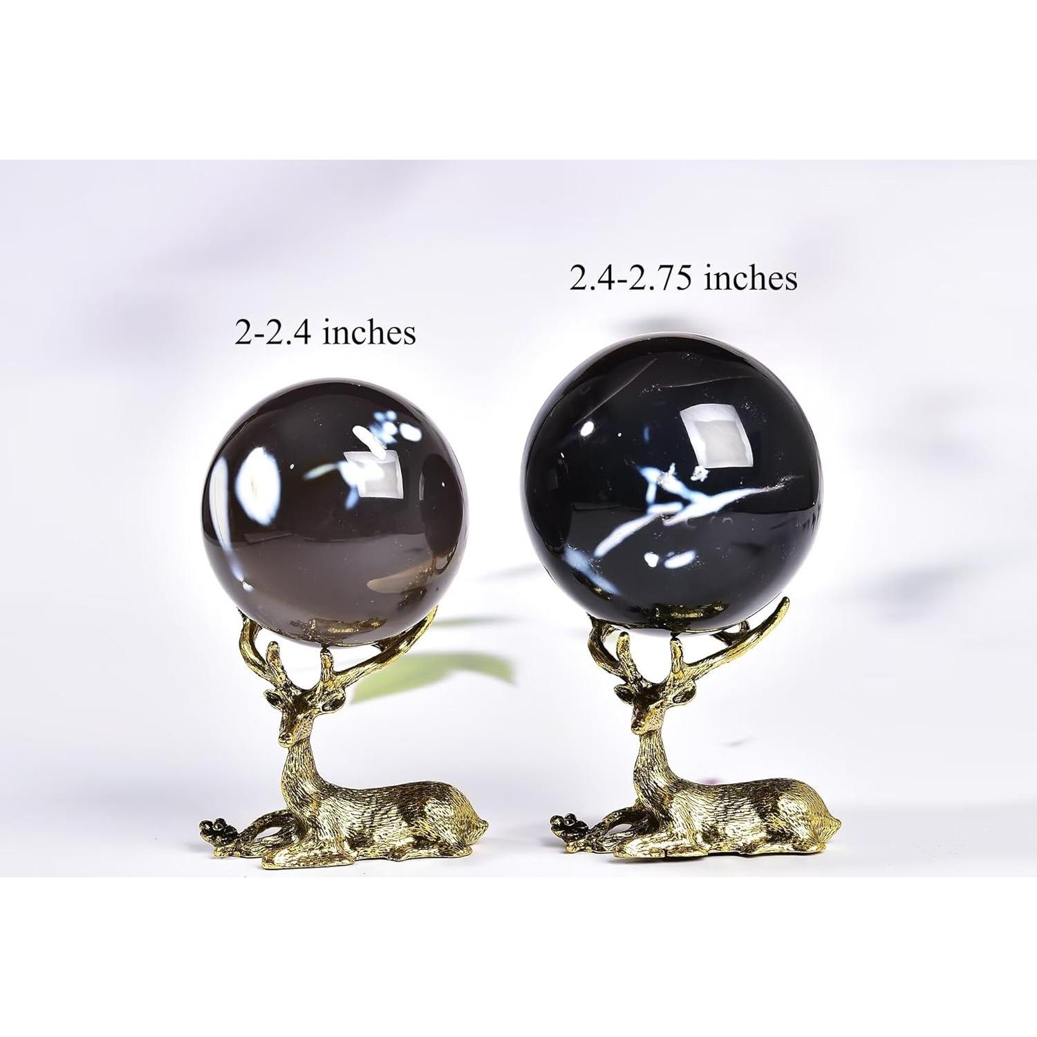 Bola de Cristal Ónice Natural CNYANFEI 50-60mm Decoración