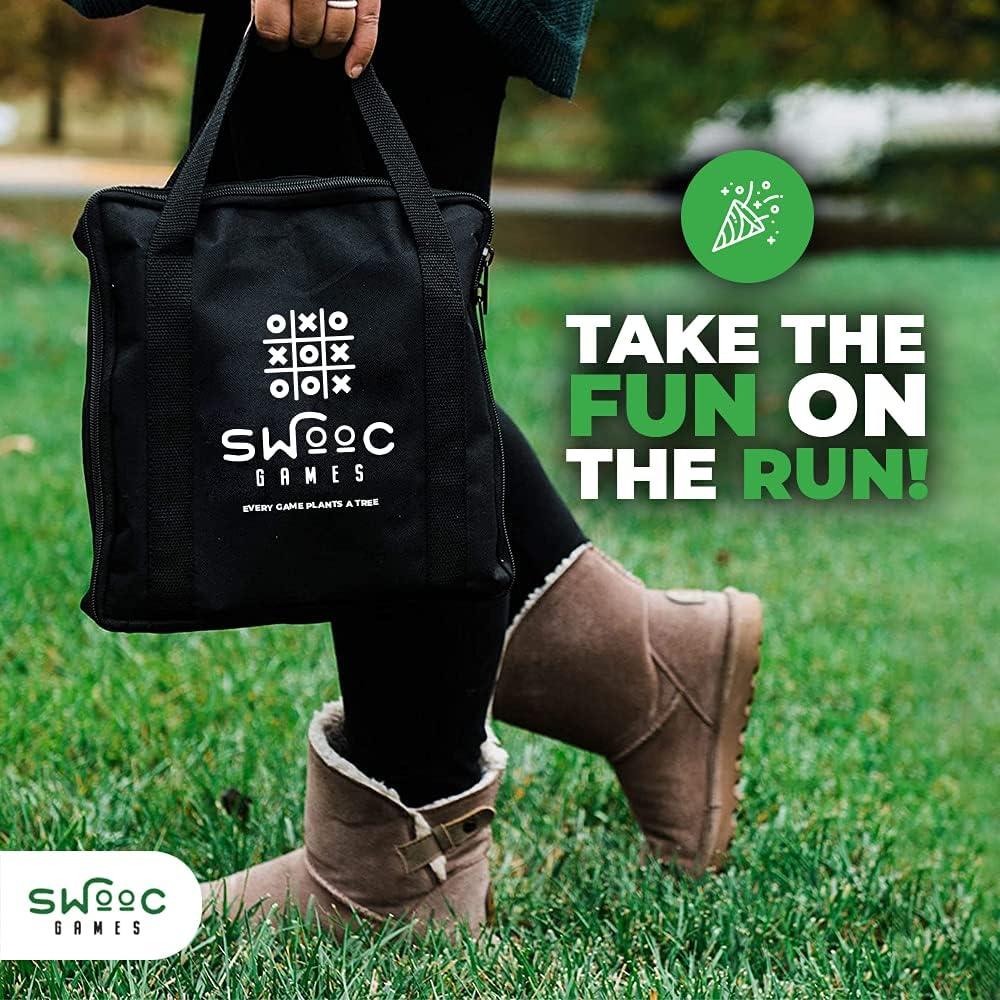 Juego de Tres en Raya Gigante SWOOC 0.91m para Exterior