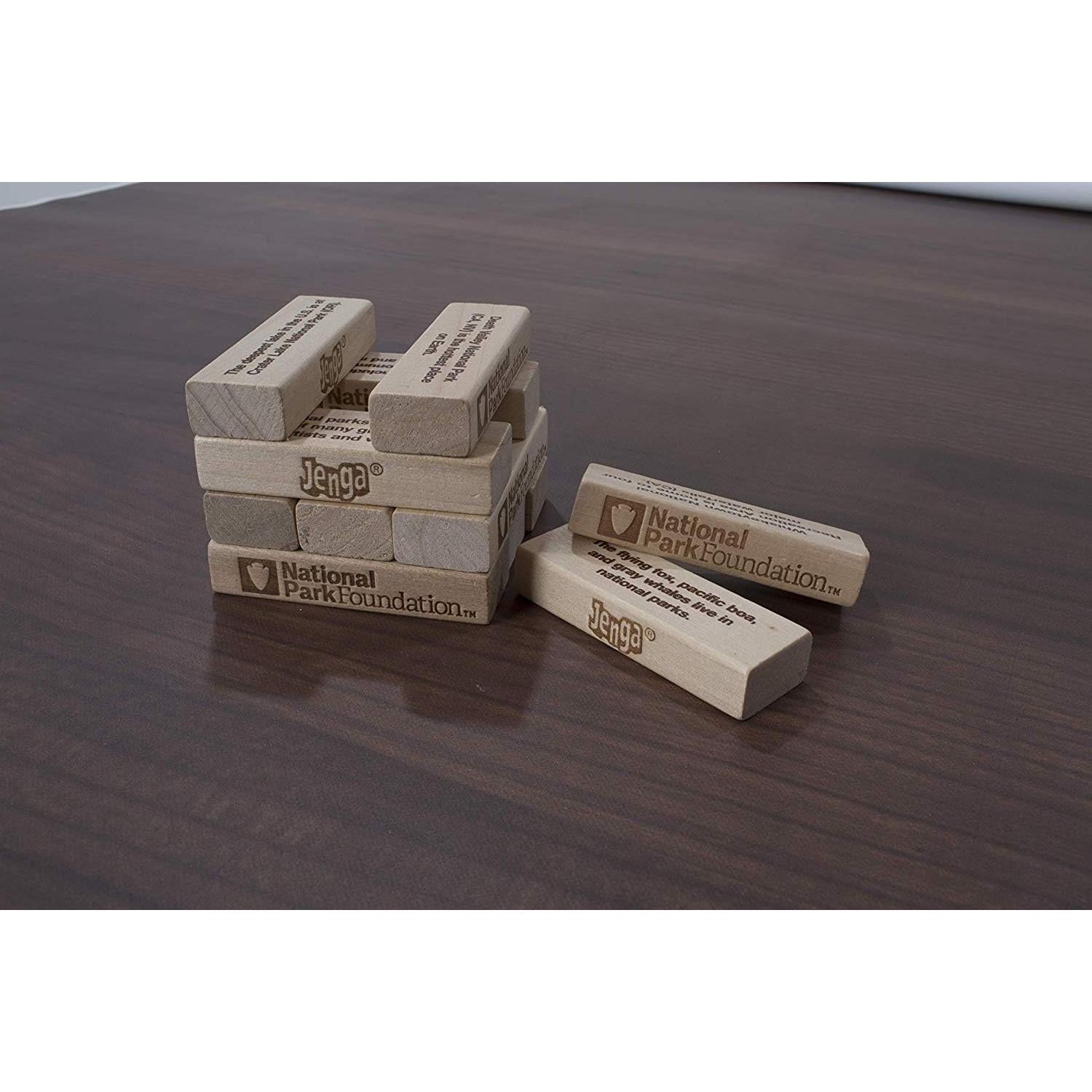 Juego Jenga Parques Nacionales USAOPOLY - 54 Bloques de Madera
