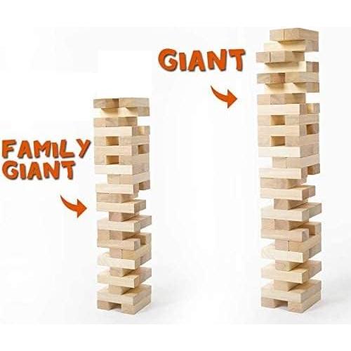 Torre de Caída Gigante Gentle Monster 56 Piezas Juego Apilamiento