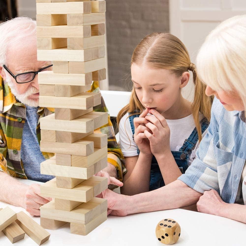 Torre de Caída Gigante Gentle Monster 56 Piezas Juego Apilamiento