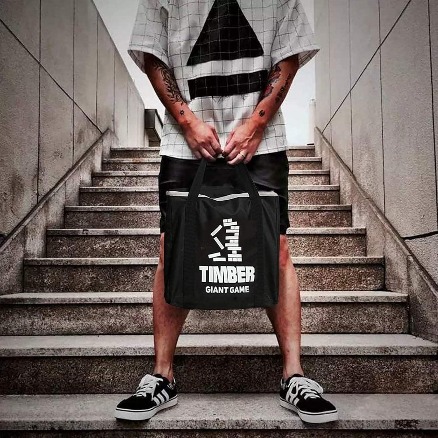 Torre de Caída Gigante Gentle Monster 56 Piezas Juego Apilamiento