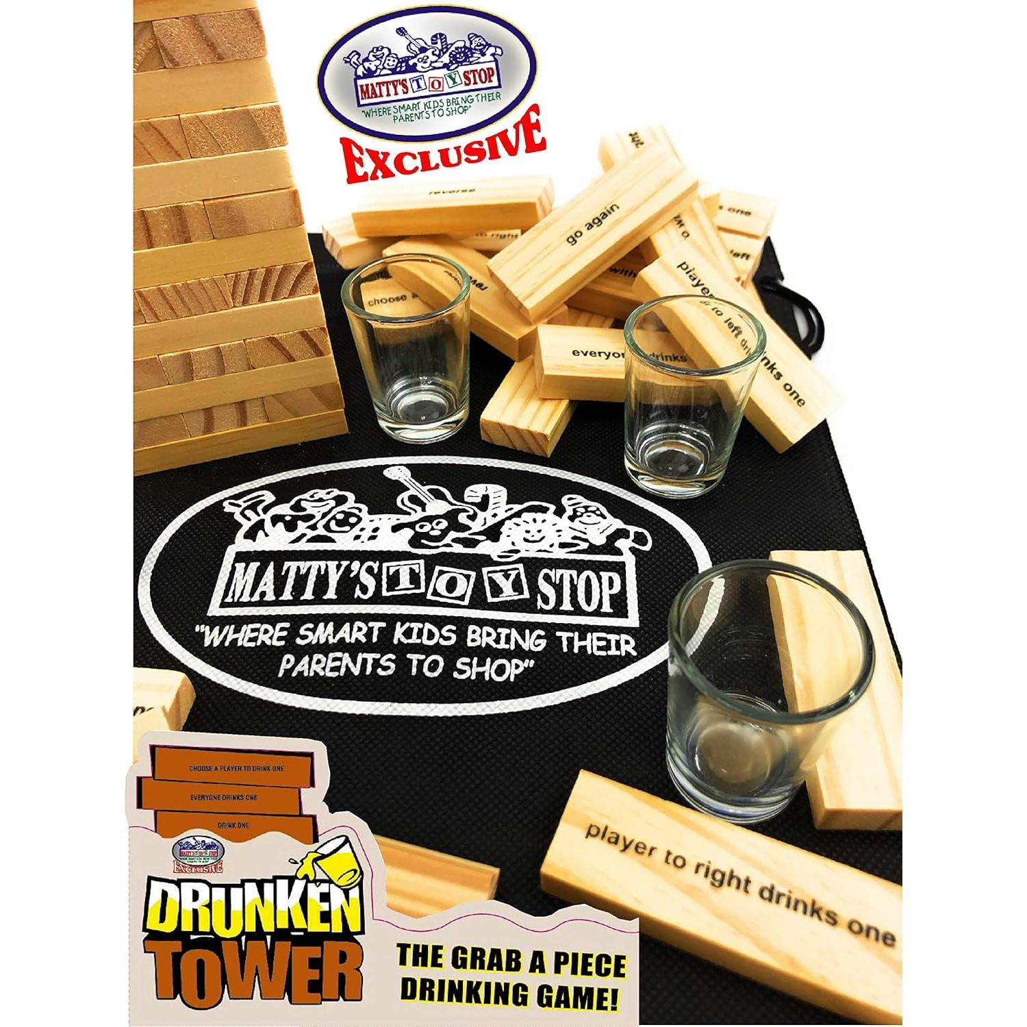 Juego de Fiesta para Adultos Drunken' Tower Matty's Toy Stop
