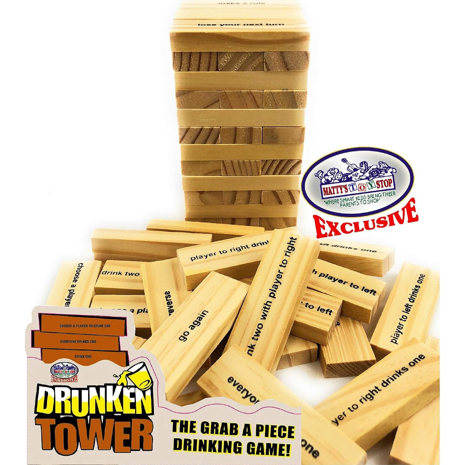 Juego de Fiesta para Adultos Drunken' Tower Matty's Toy Stop