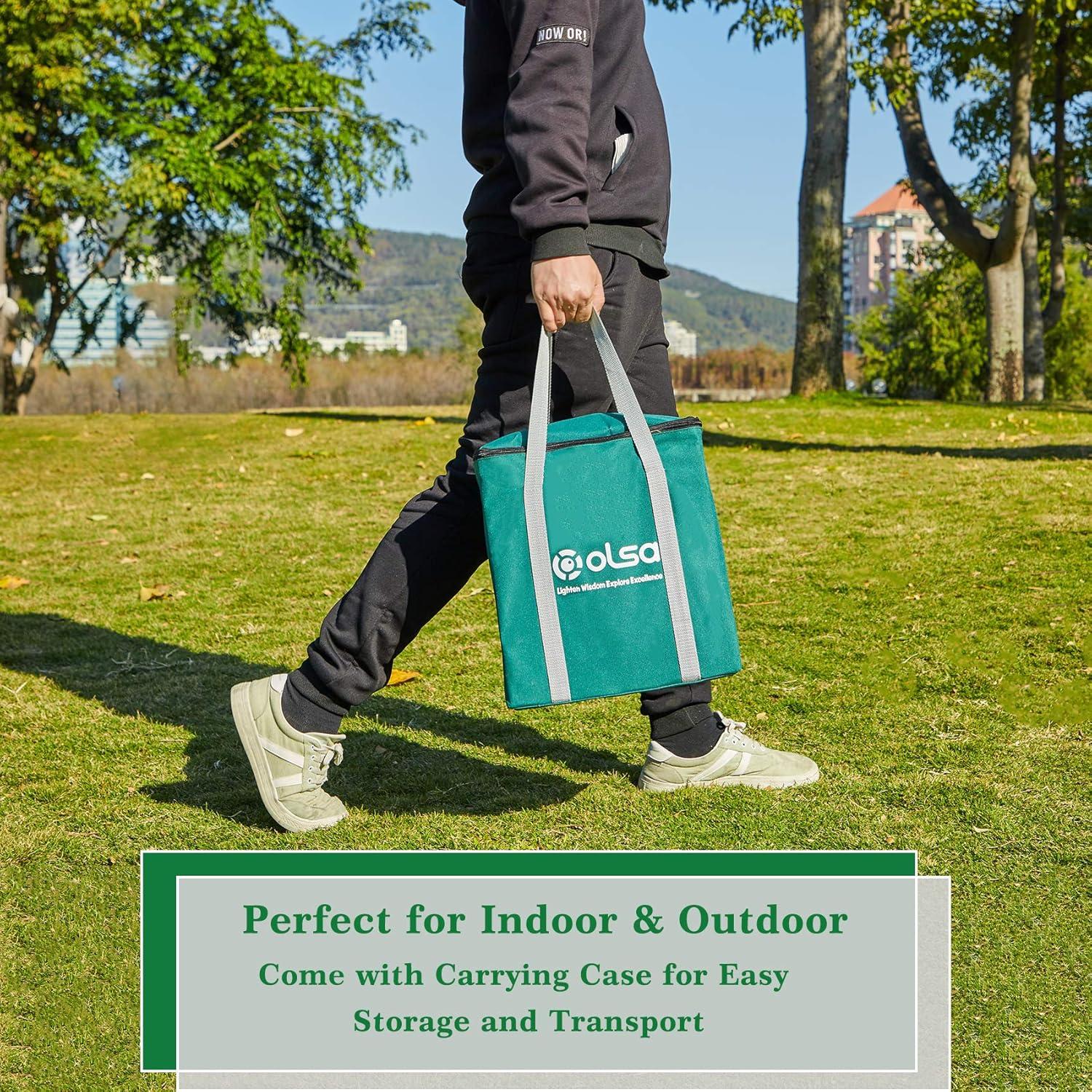 Juego de Bloques Apilables Olsa 60 Piezas Madera 0.67 a 1.52 m