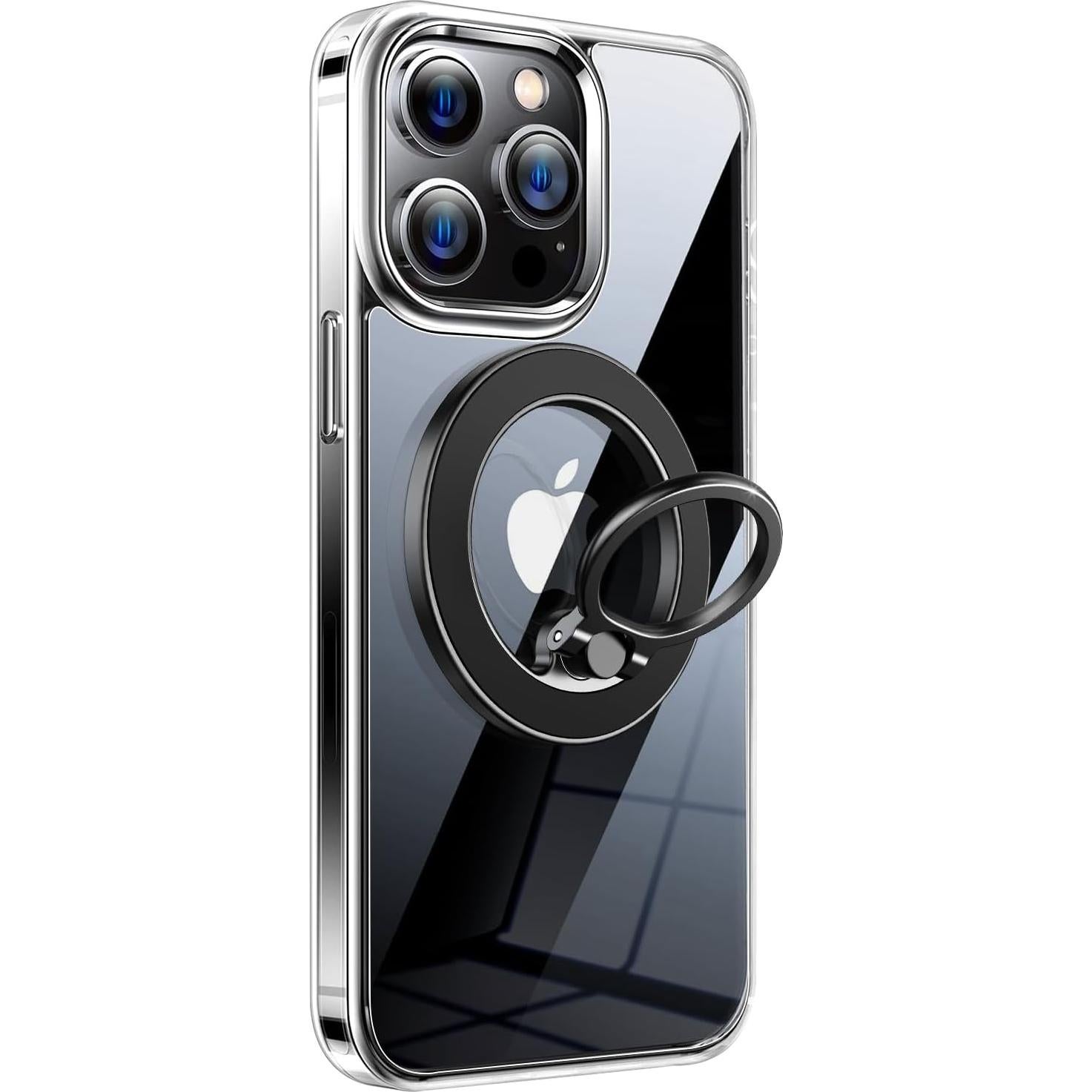 Soporte de Anillo Magnético AREDAN para iPhone MagSafe Negro