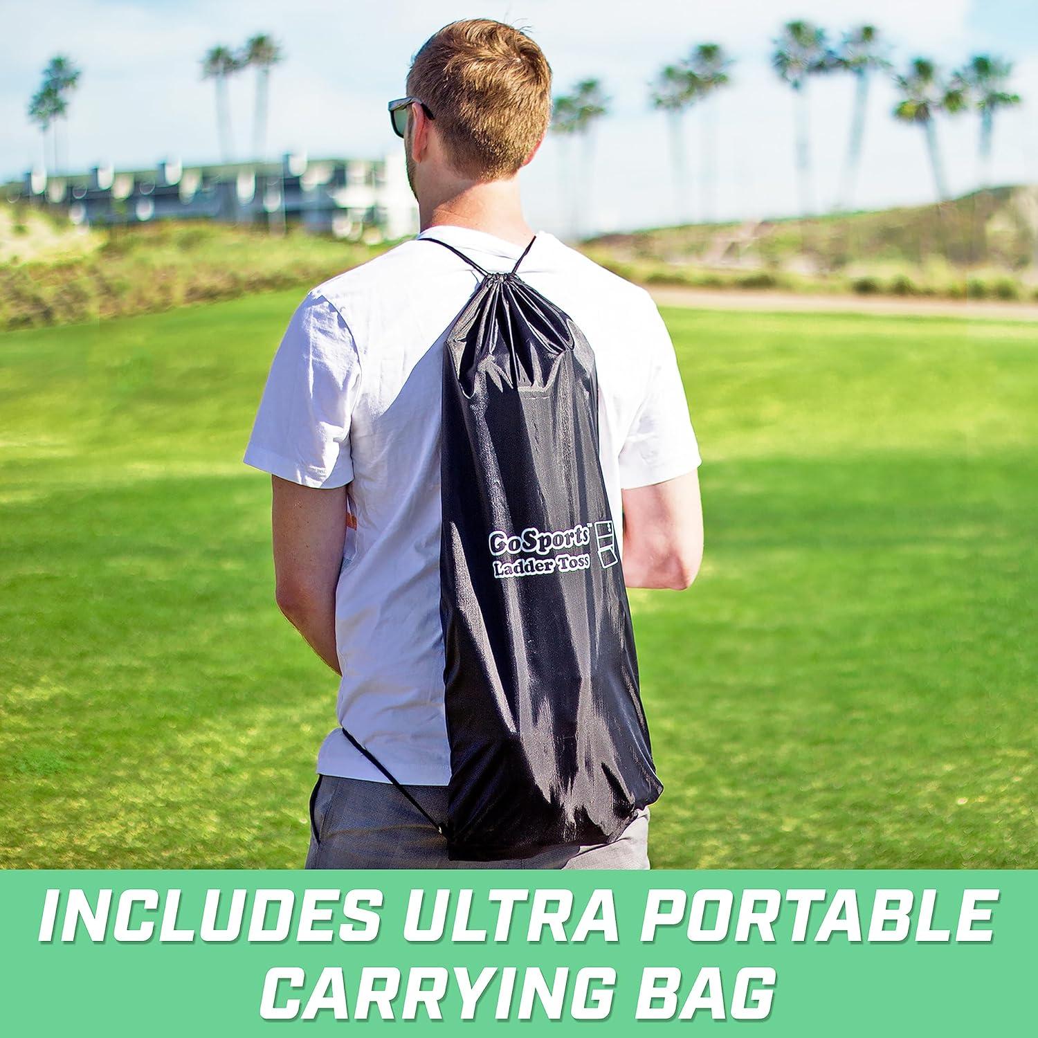 Juego de Escalera GoSports Clásica con 6 Bolos de Goma y Funda