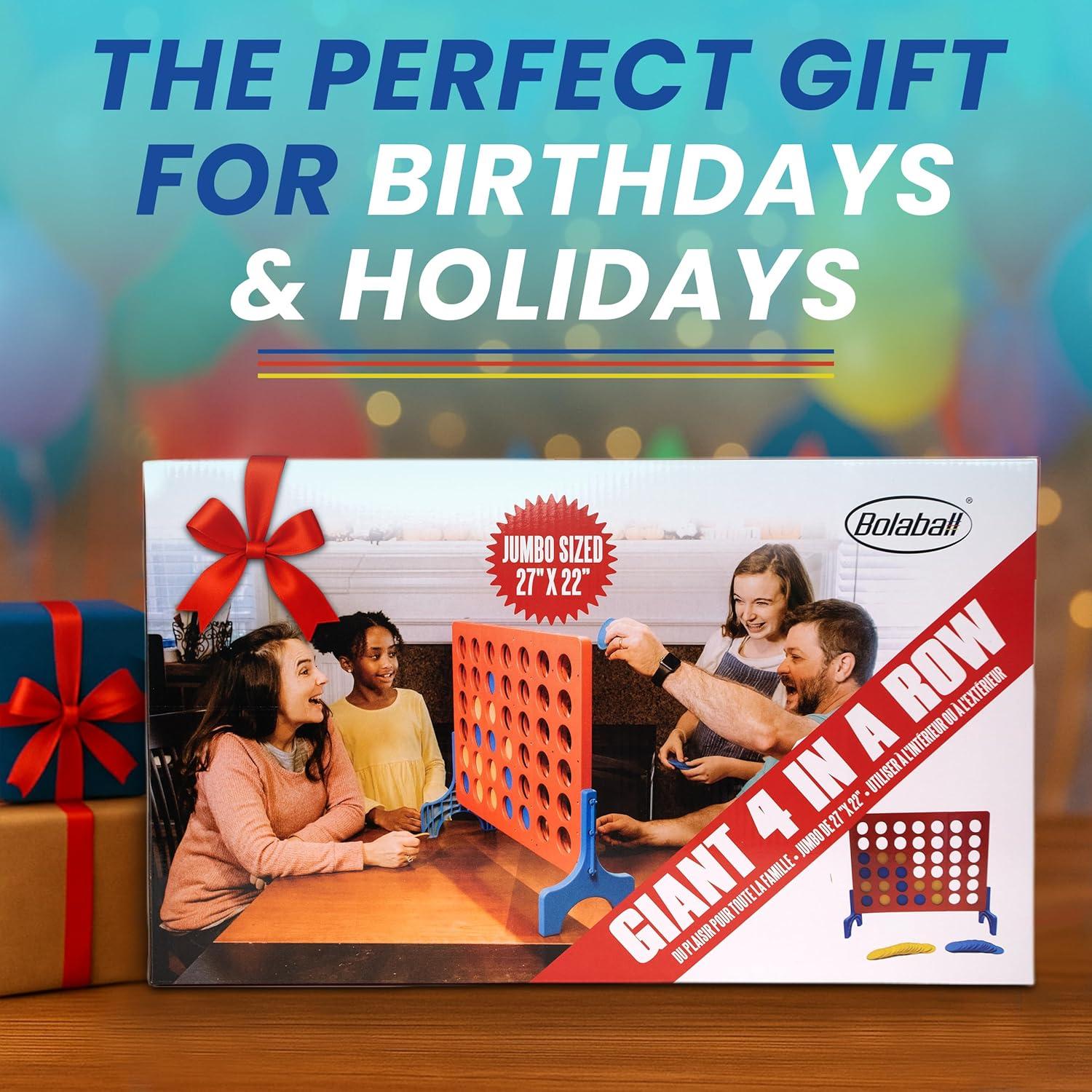 Juego de mesa 4 en fila Bolaball - Plástico 68.5x15.2x55.9 cm