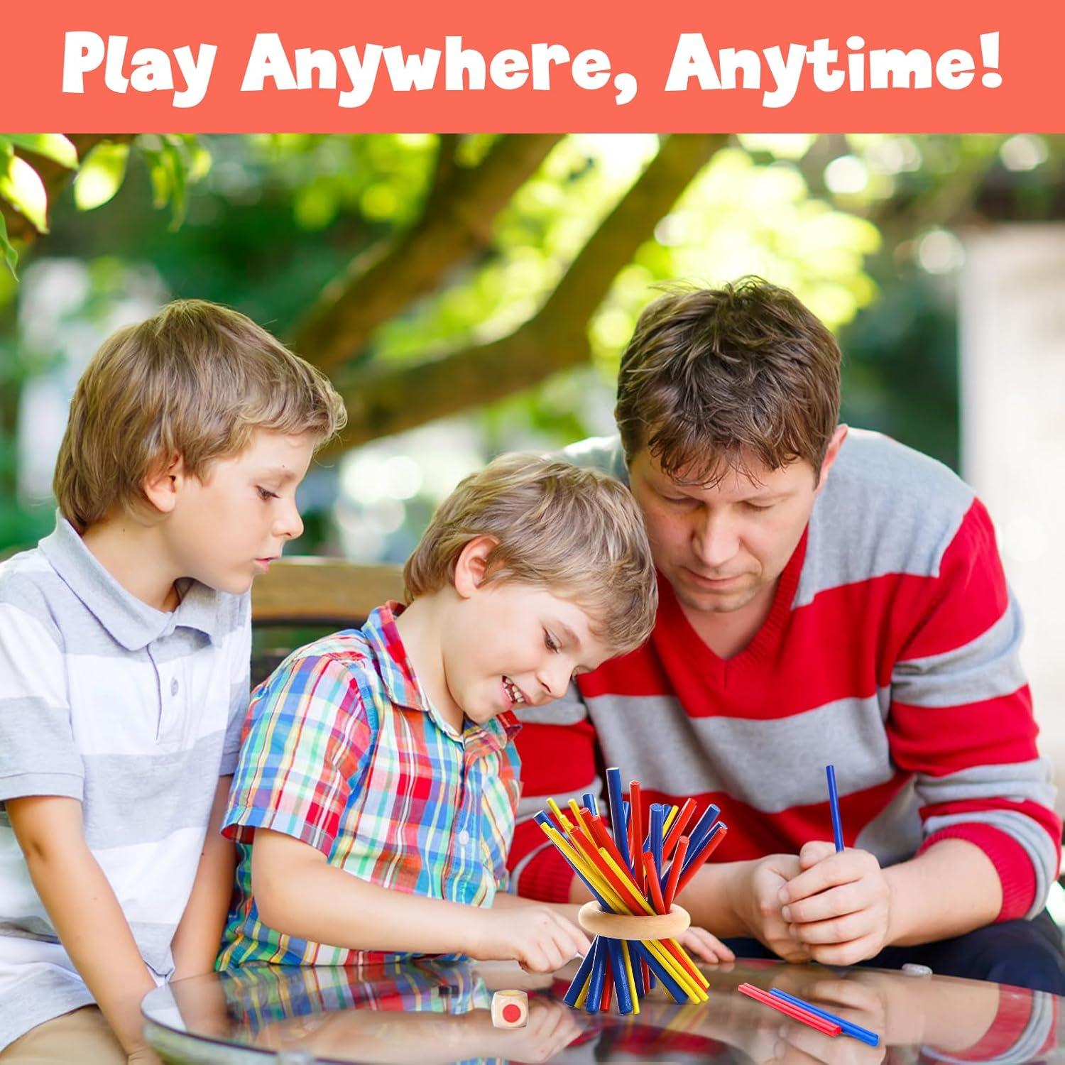 Juego de Equilibrio de Madera Wanheart para Niños y Adultos