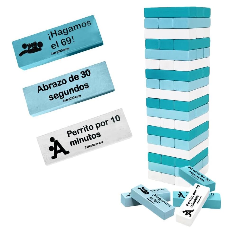 Juego de Pareja 1step2dream - Bloques Apilables Románticos