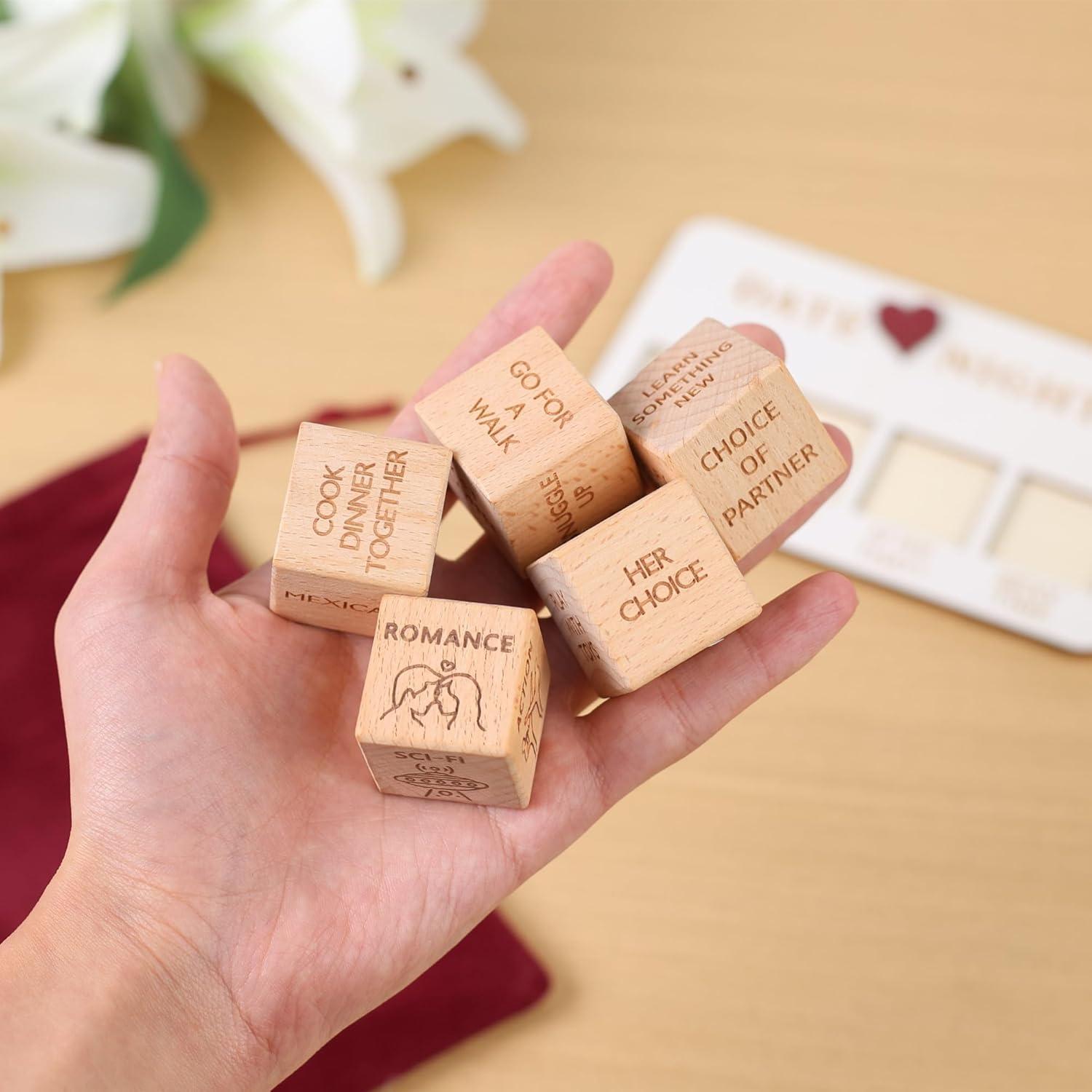 Dados para Noche de Citas RORTUSAT - Regalo Romántico para Parejas