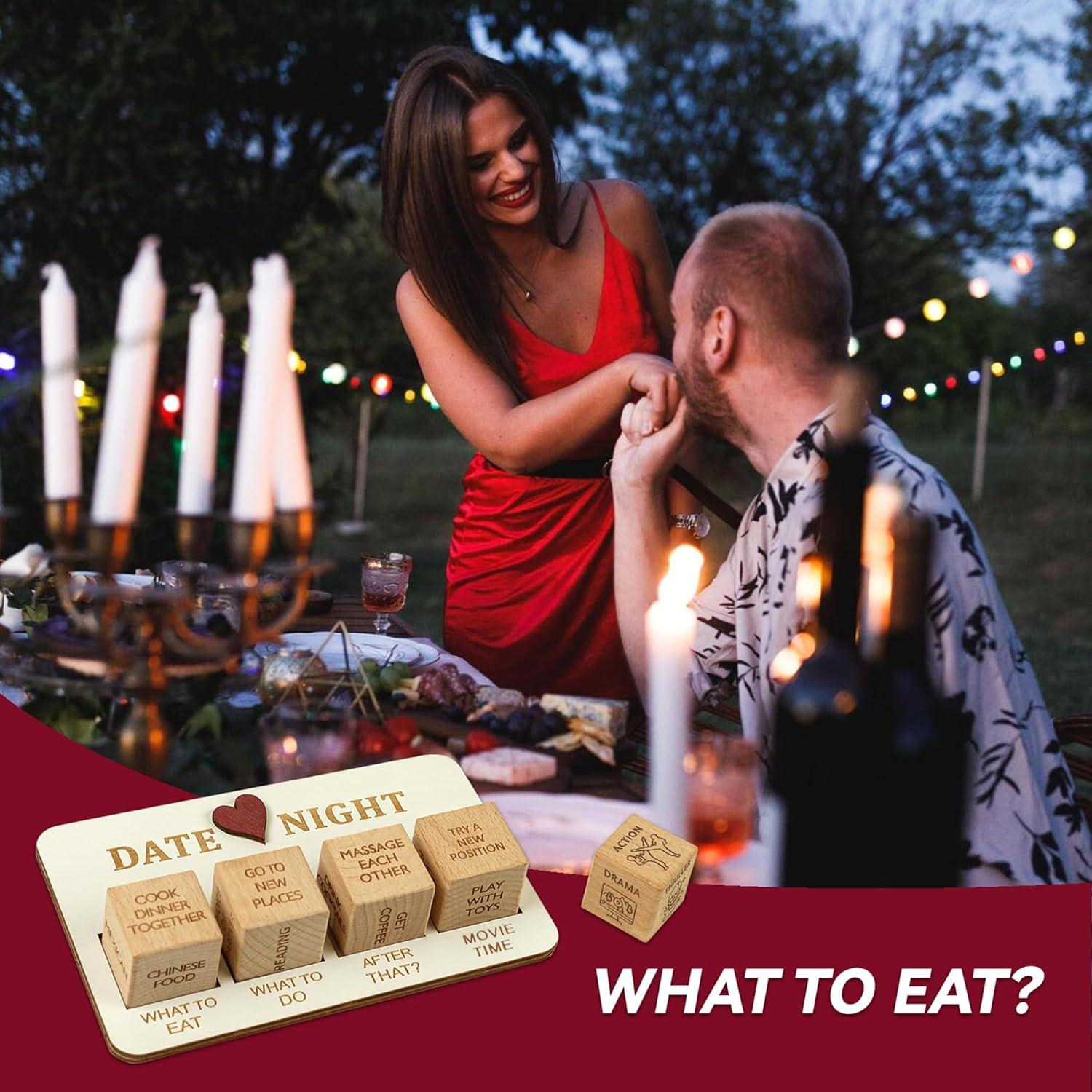 Dados para Noche de Citas RORTUSAT - Regalo Romántico para Parejas