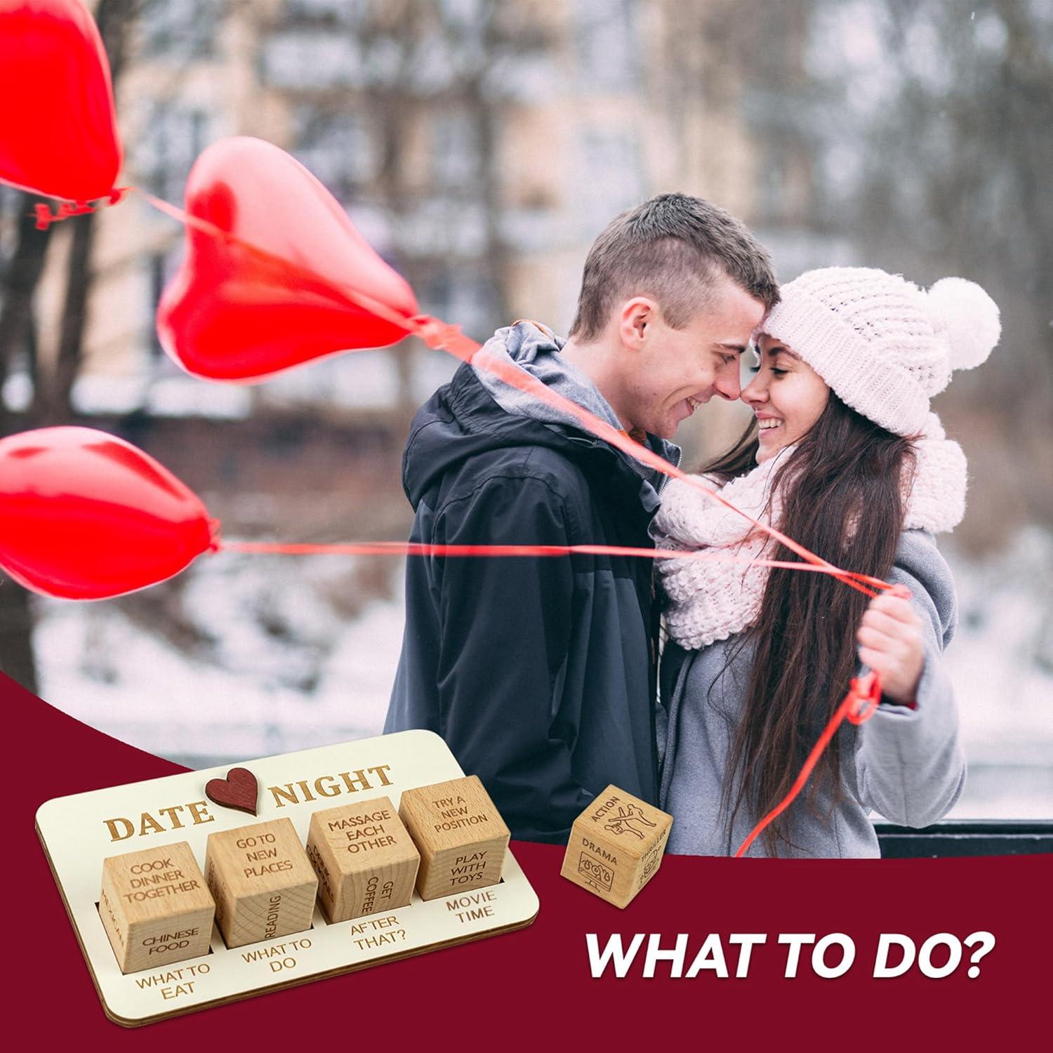 Dados para Noche de Citas RORTUSAT - Regalo Romántico para Parejas