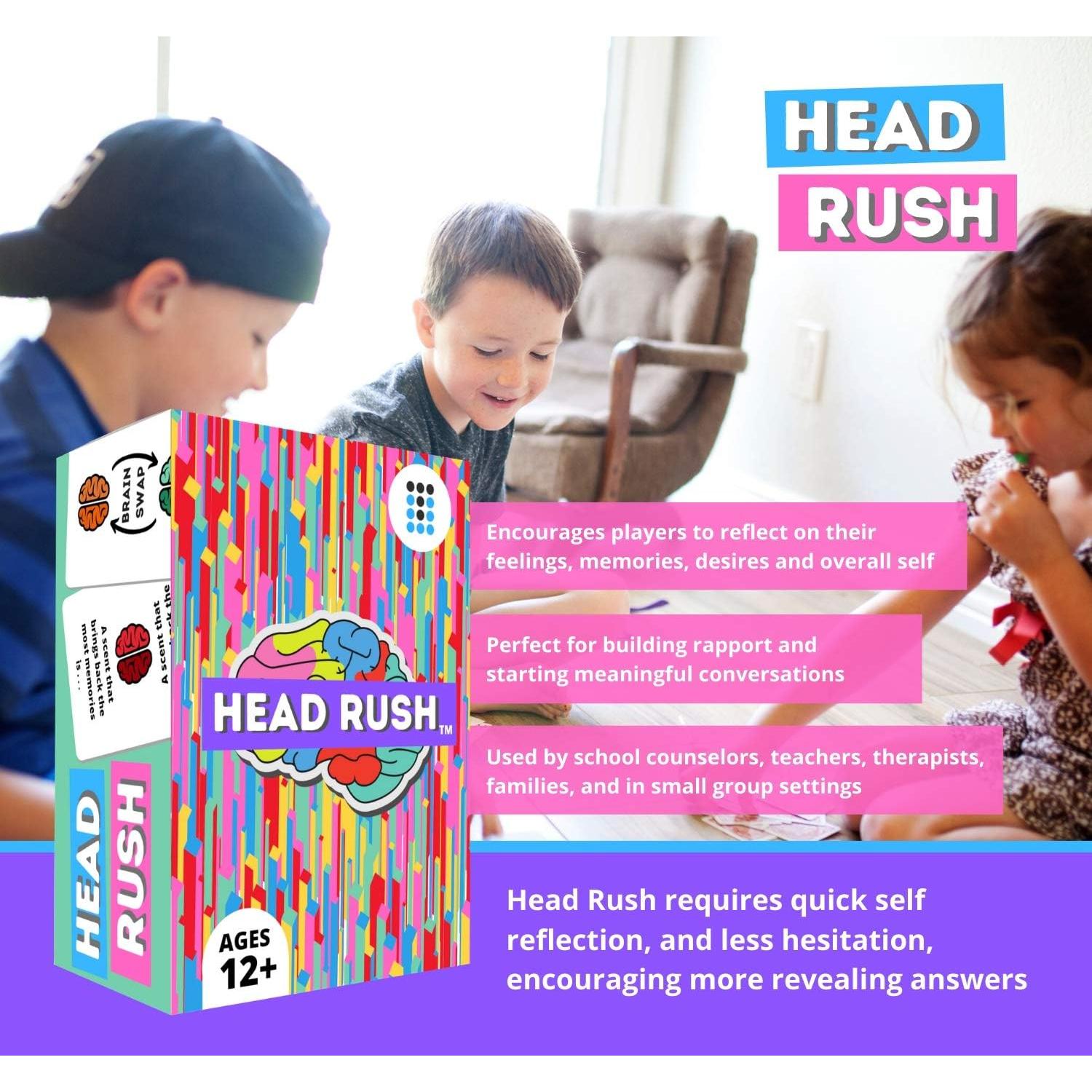 Juego de Cartas Head Rush - Terapia y Habilidades Sociales