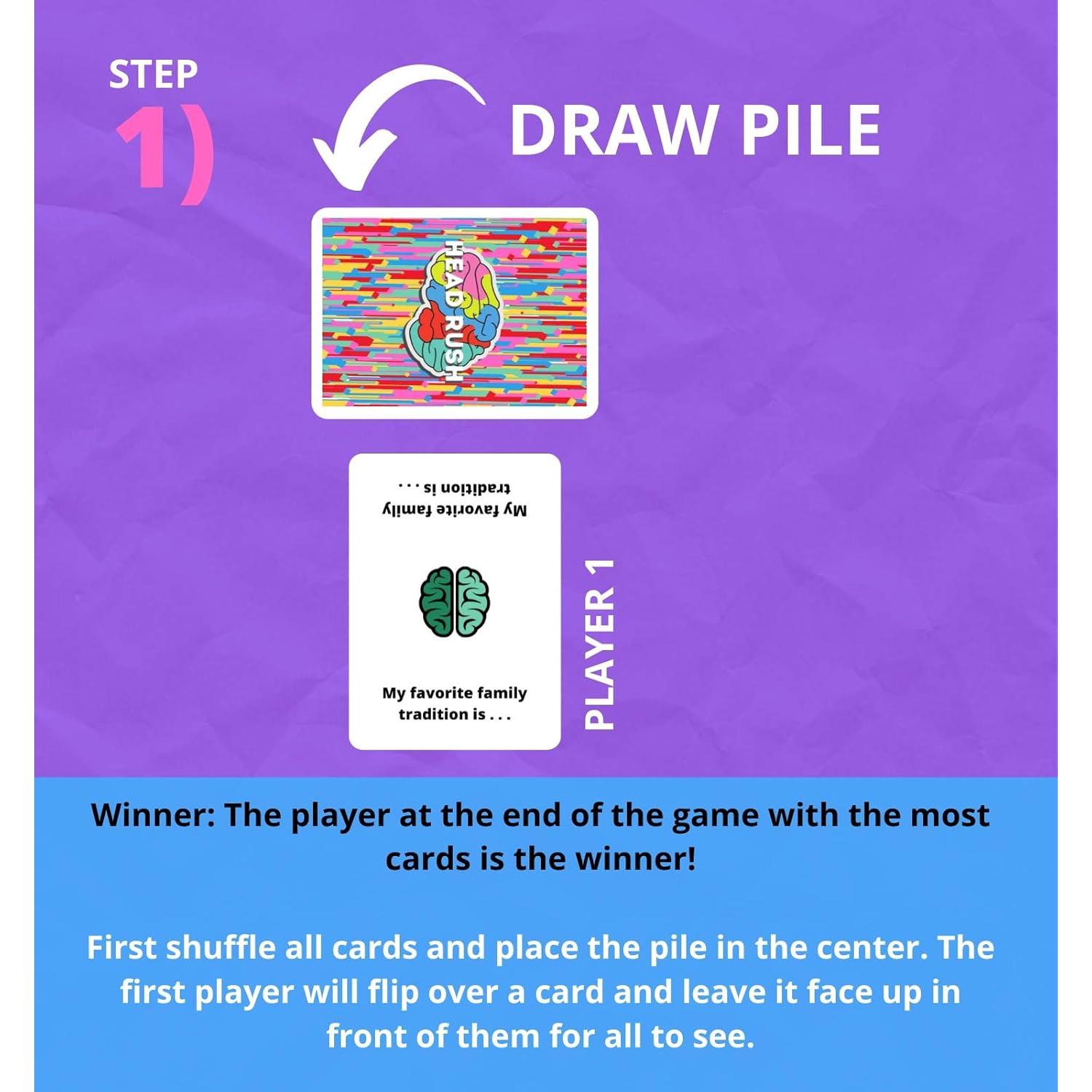 Juego de Cartas Head Rush - Terapia y Habilidades Sociales