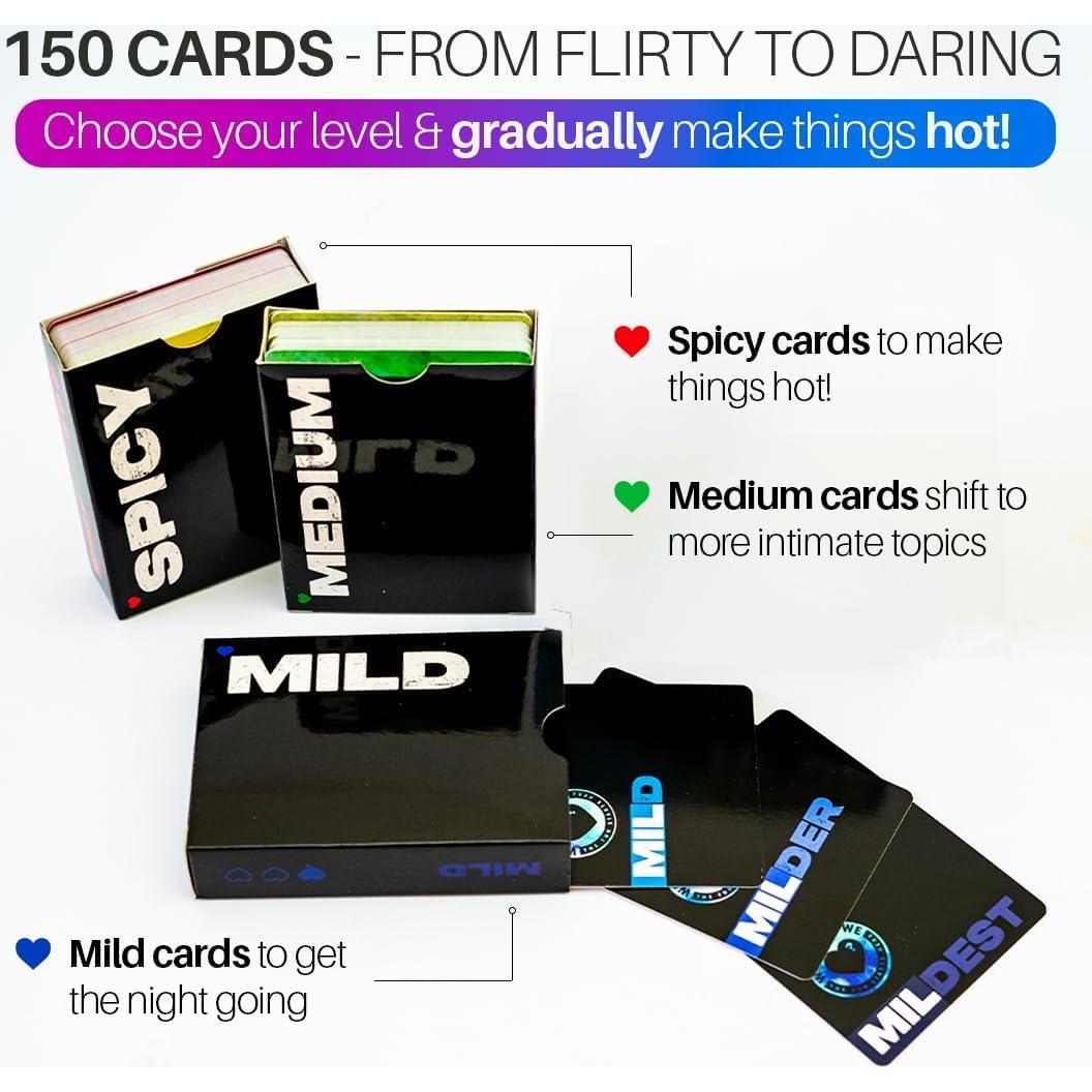 Juego de Cartas para Parejas Why Don't We - Spice IT UP - 150 Tarjetas