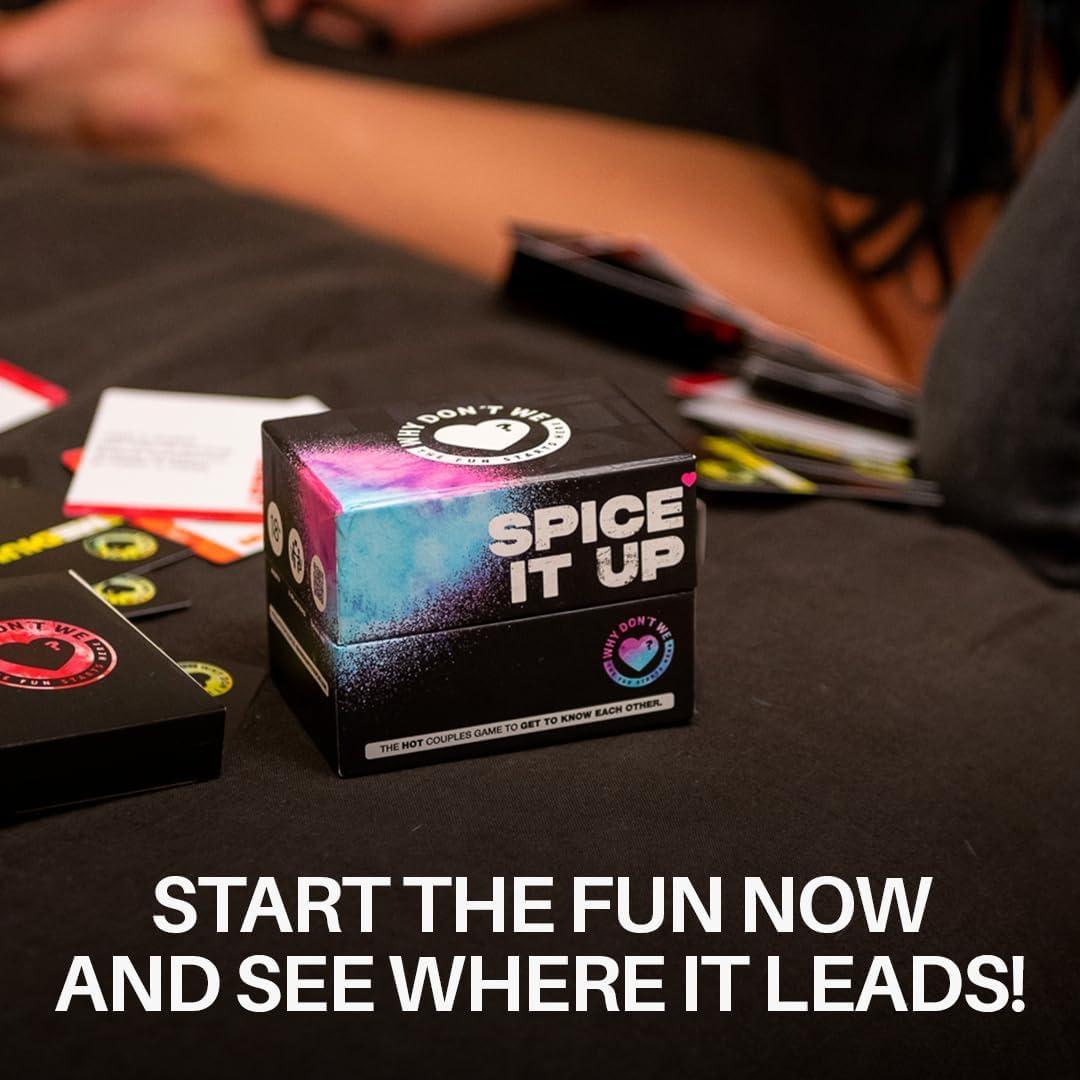 Juego de Cartas para Parejas Why Don't We - Spice IT UP - 150 Tarjetas