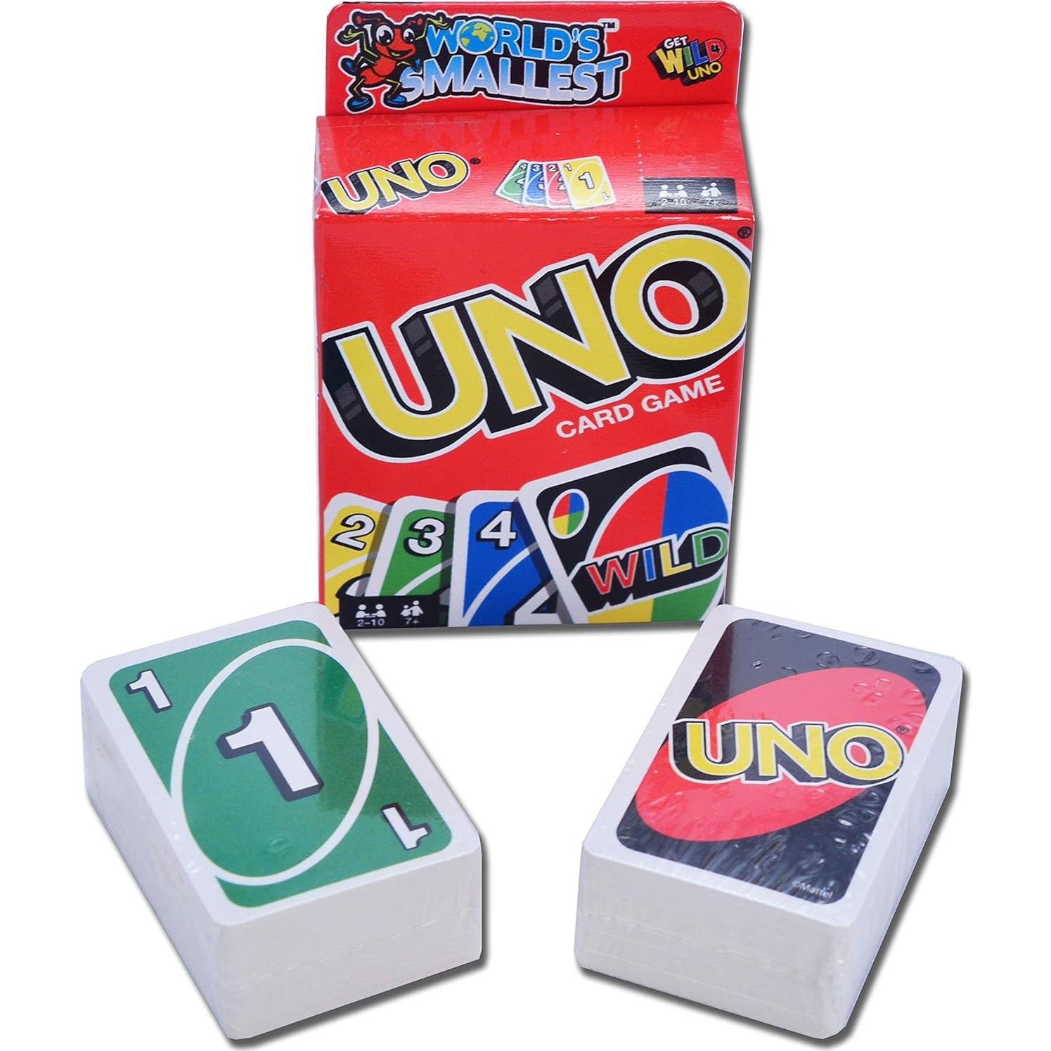 UNO Mini Juego de Cartas Super Impulse 22.23x13.34cm