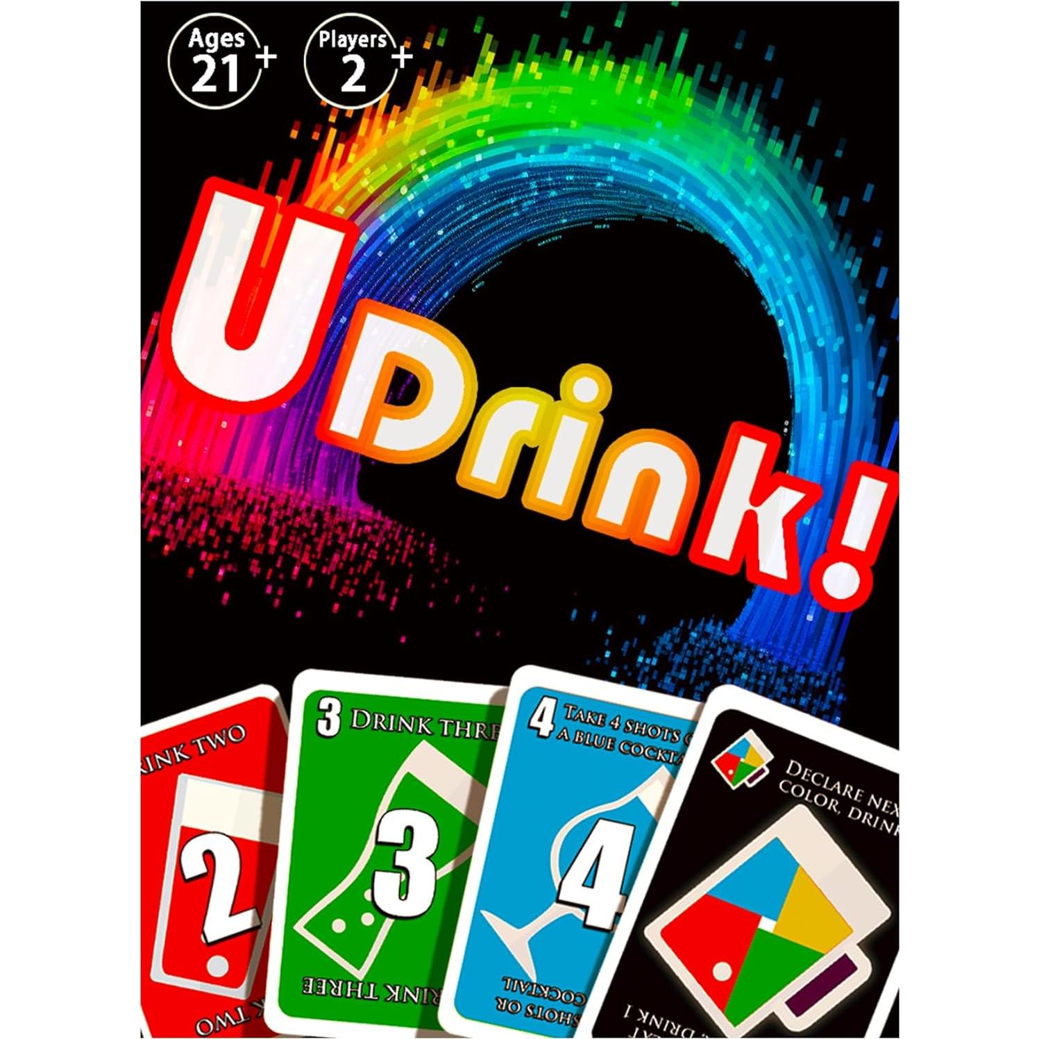 Juego de cartas para beber UDRINK! - Diversión para adultos 2024