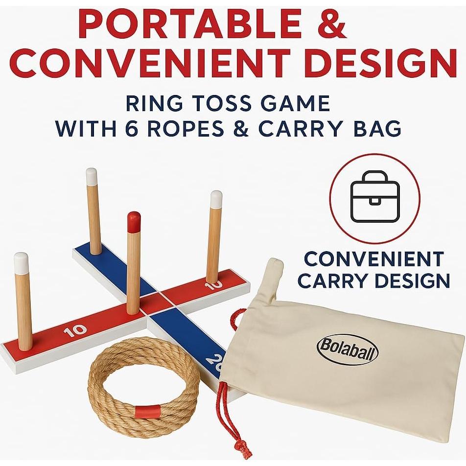 Conjunto de Juegos Gigante 3 en 1 Bolaball - Diversión Familiar