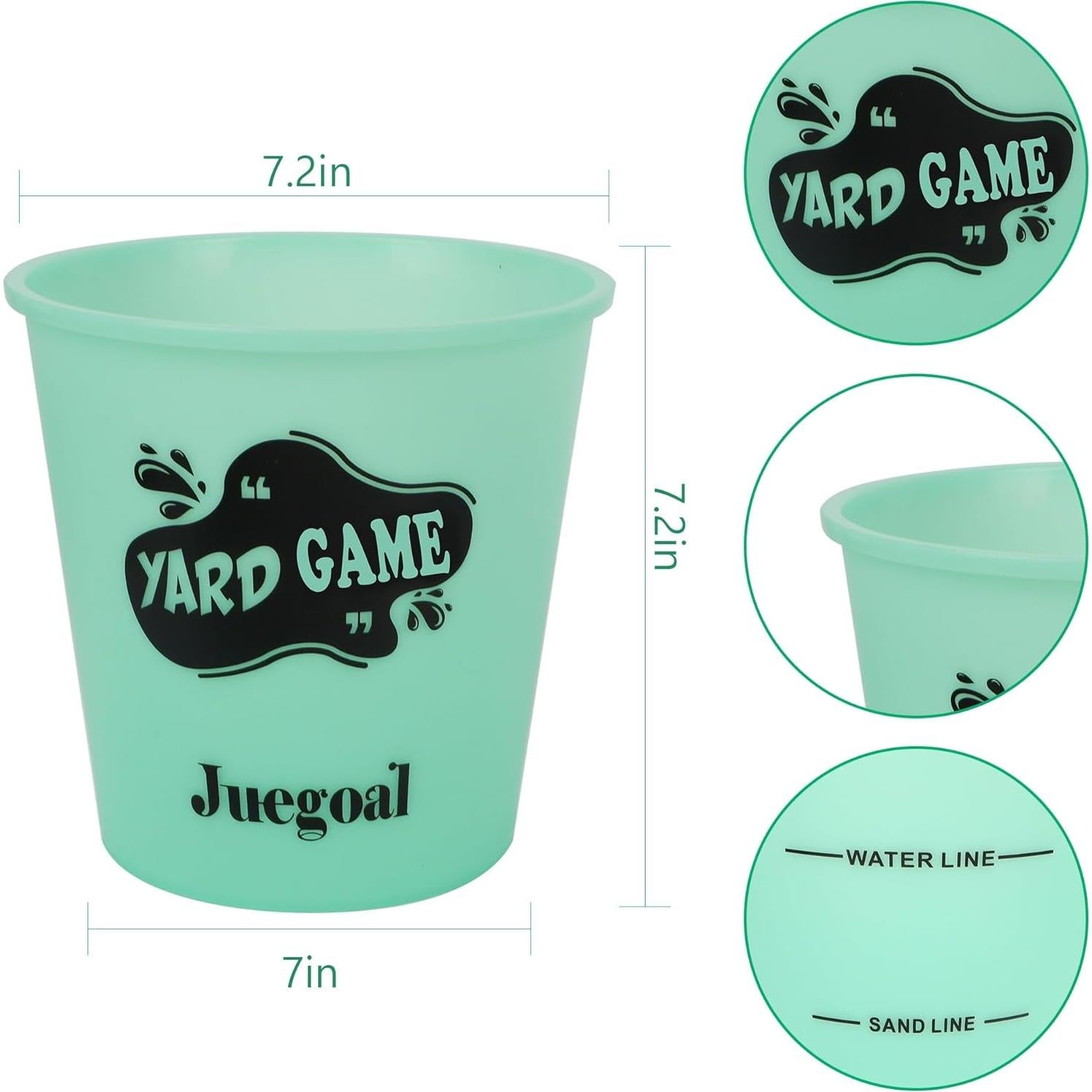 Juego de Lanzamiento al Aire Libre Juegoal STT-YG 19 Piezas