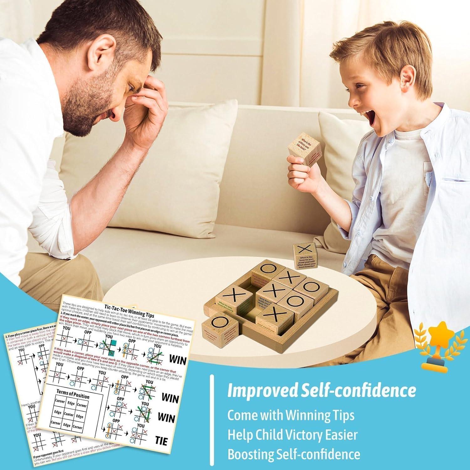 Juego de Tres en Raya Garybank con Cubos de Conversación