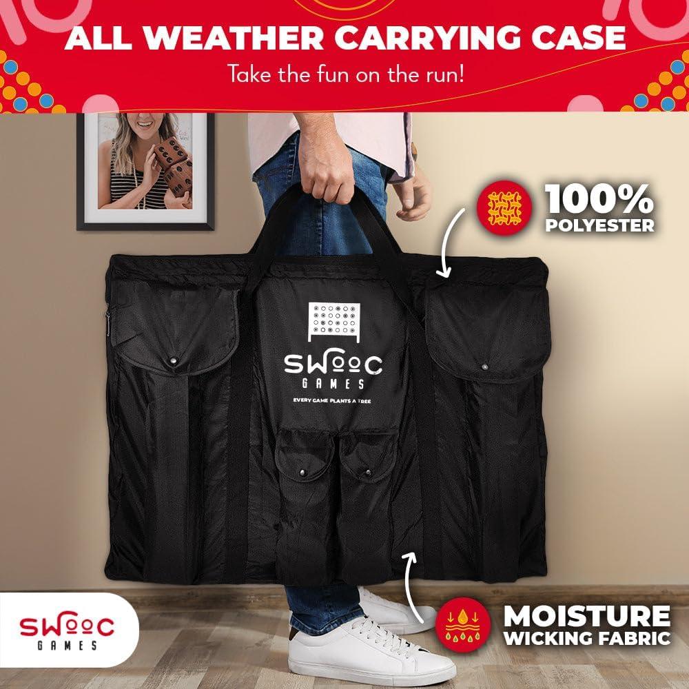 Juego Cuatro en Raya Gigante SWOOC - 91x61 cm para Exterior