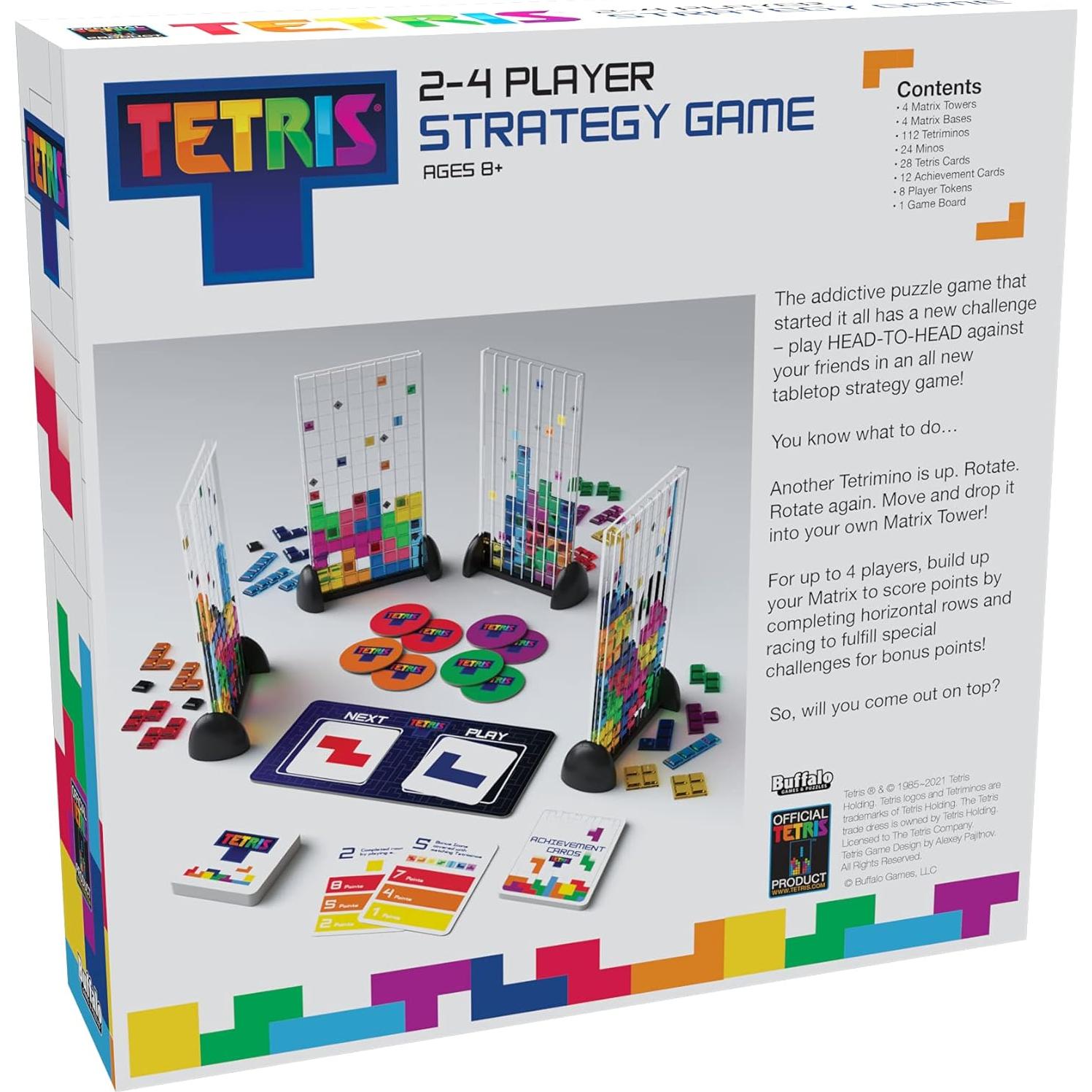 Juego de Mesa Tetris Buffalo Games Multijugador 2-4 Jugadores