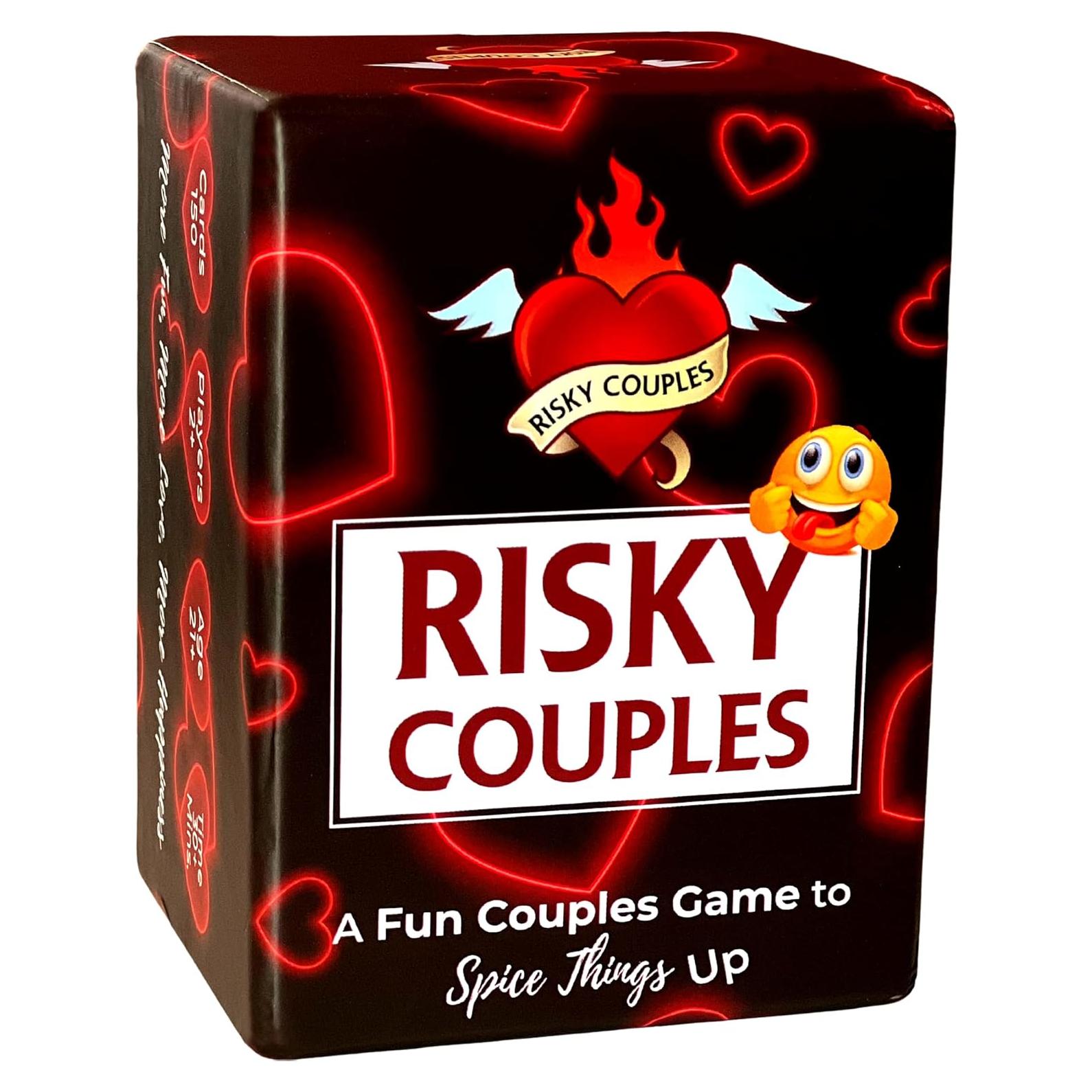 Juego de Cartas RISKY COUPLES - 150 Retos para Parejas