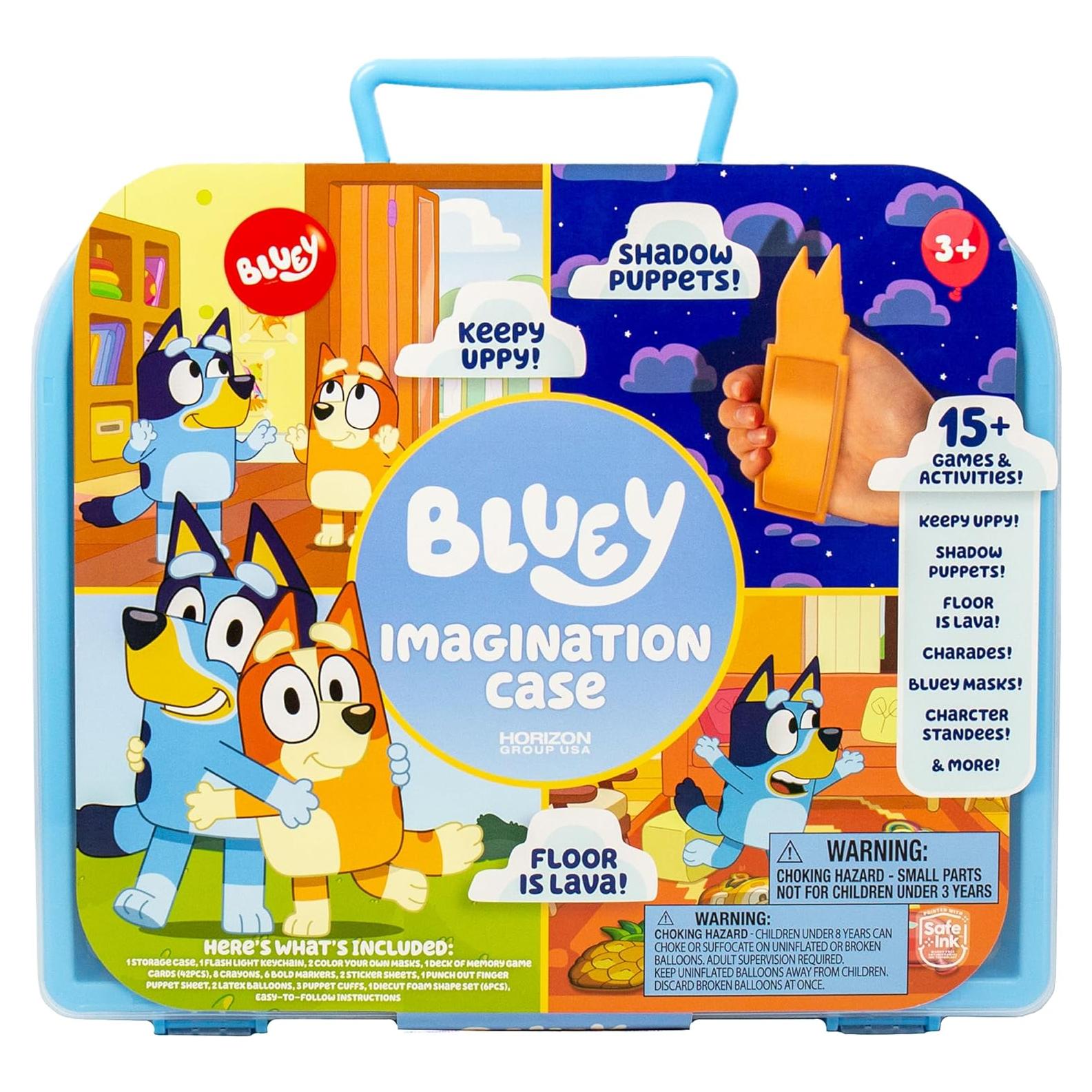 Estuche de Imaginación Bluey con 15 Juegos y Actividades