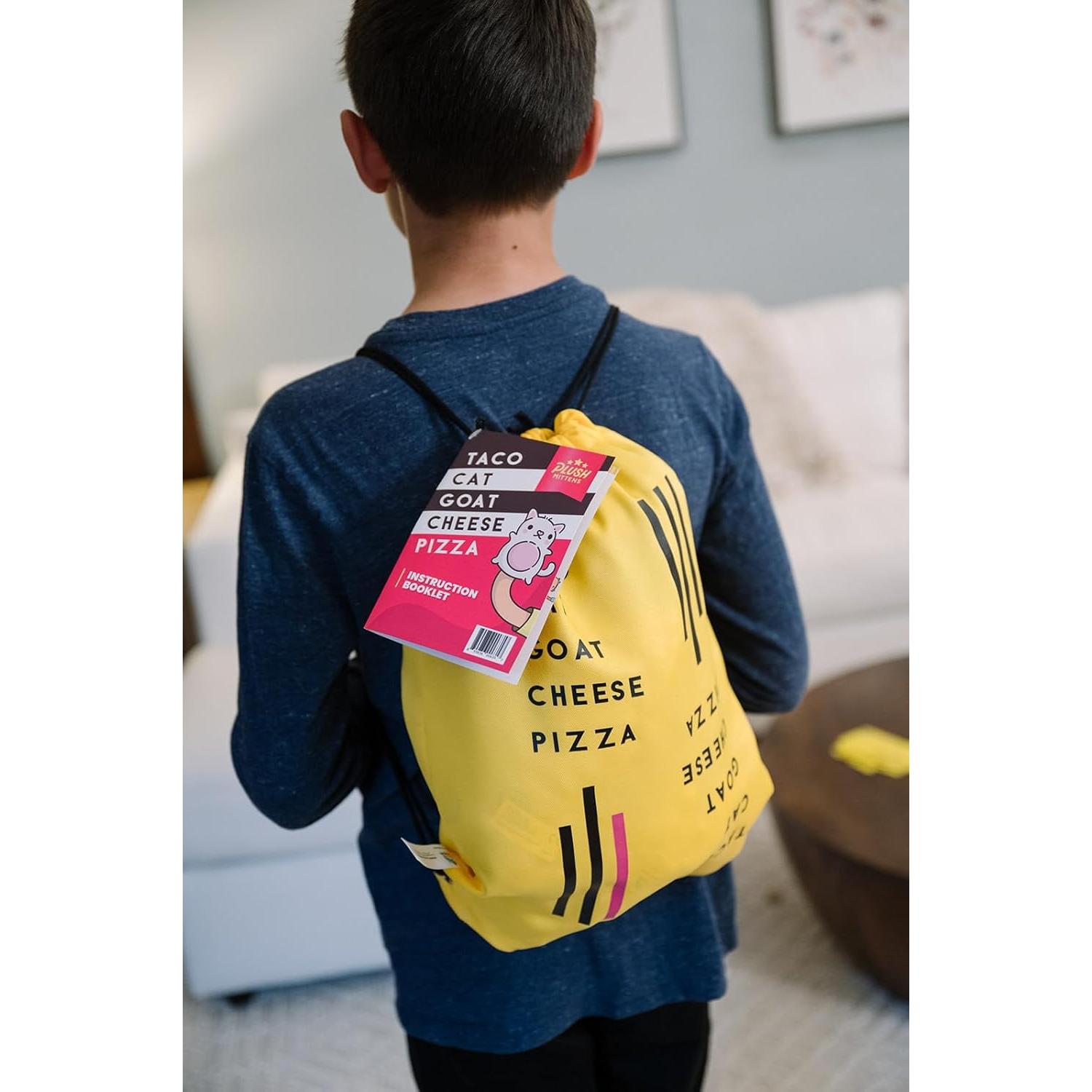 Mitones de Peluche Taco Gato Cabra Queso Pizza - 5 Piezas