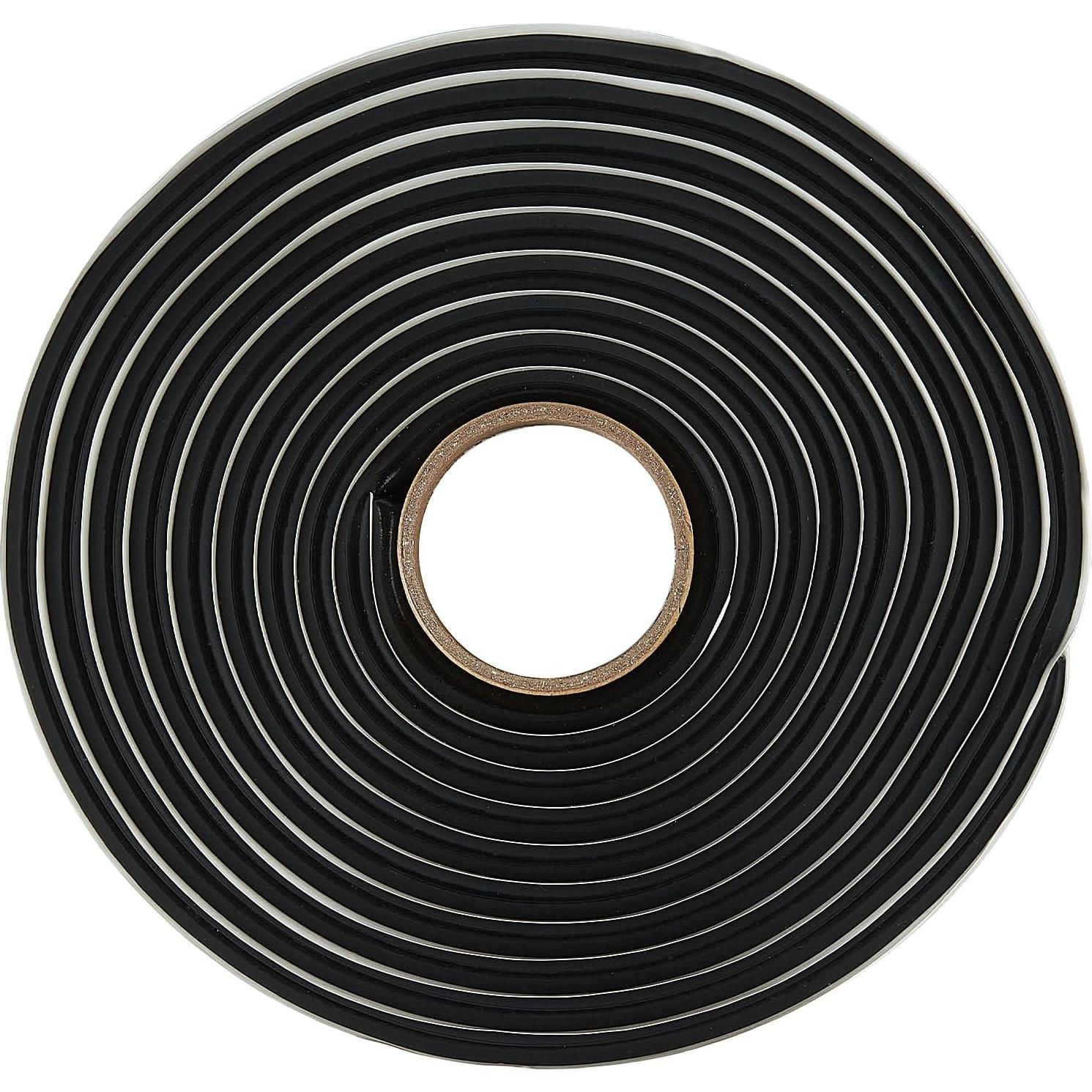 Cinta de Sellado Butílica Negra QIEOTE 3.96m x 0.79cm