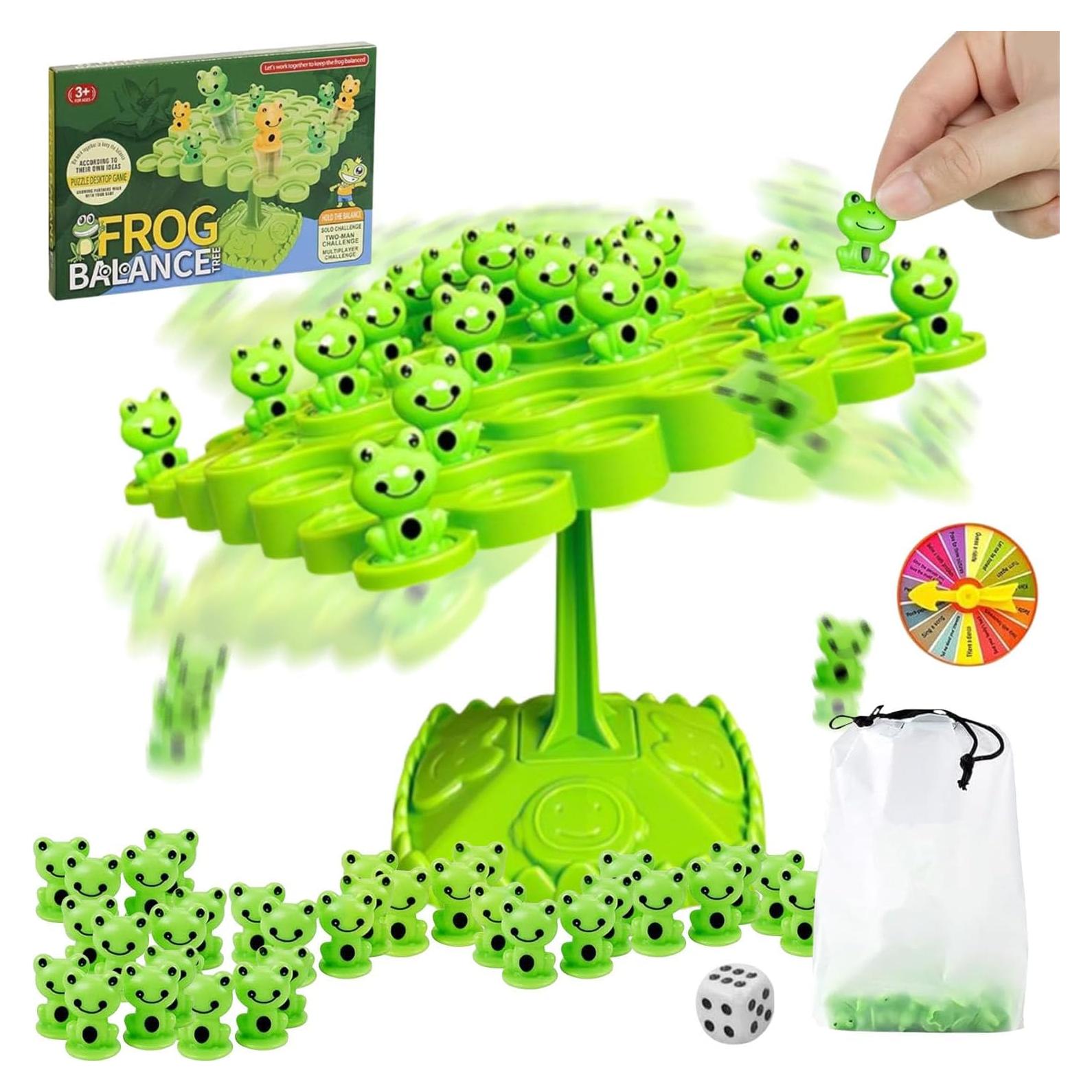 Juego de Equilibrio de Ranas Yeopopshop para 2 Jugadores