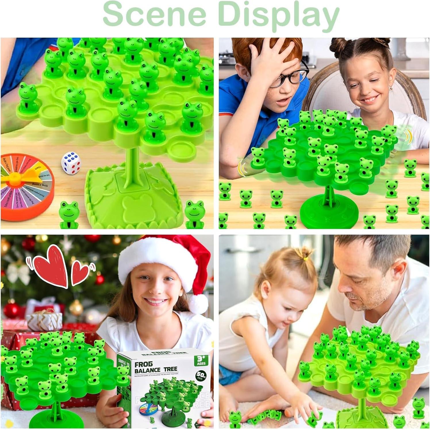 Juego de Equilibrio de Ranas Yeopopshop para 2 Jugadores