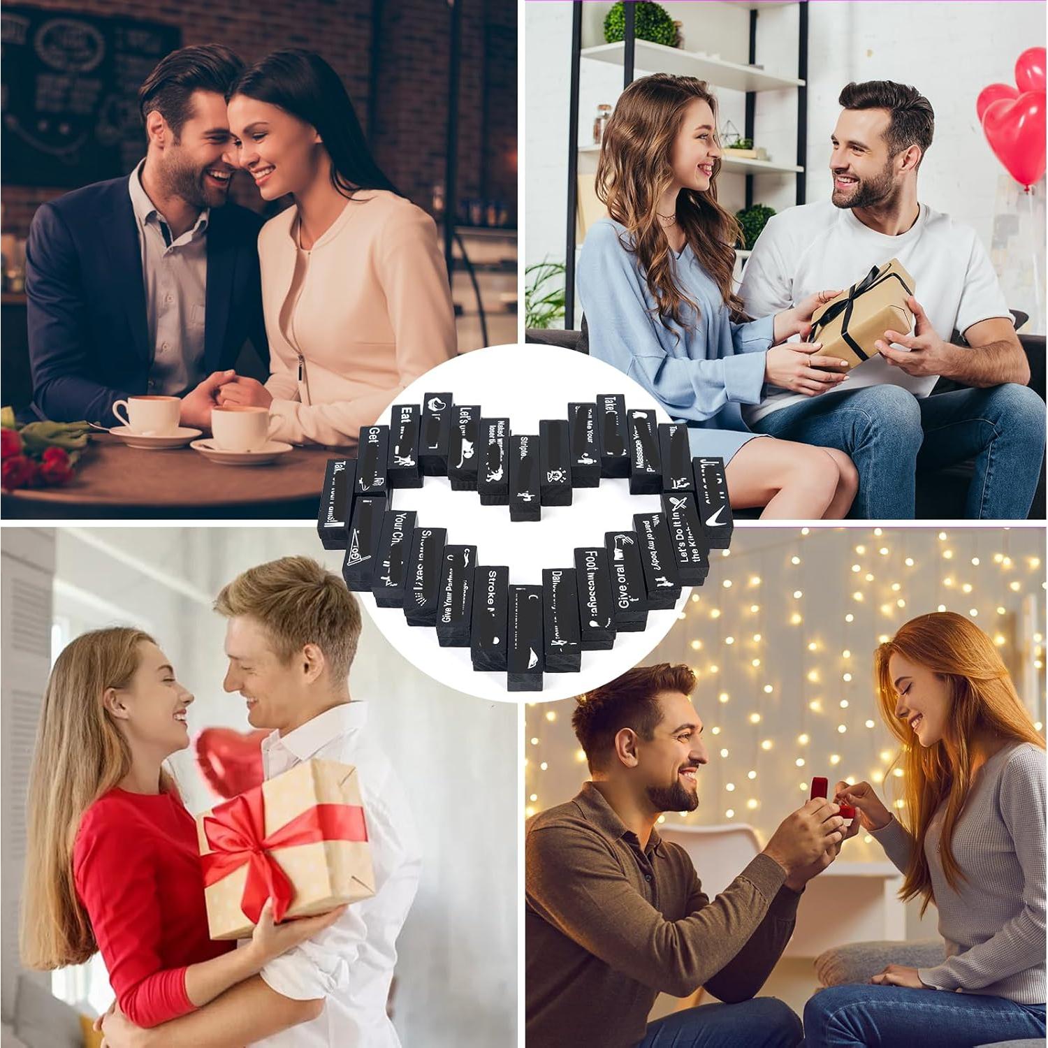 Juego de Torre de Caída para Adultos iuuoi - 48 Bloques de Madera