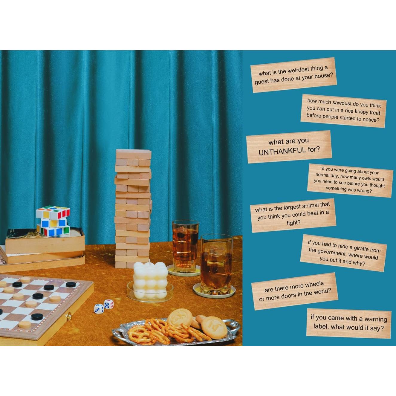 Juego de Torre Rompehielos - 54 Preguntas Divertidas - Familiar