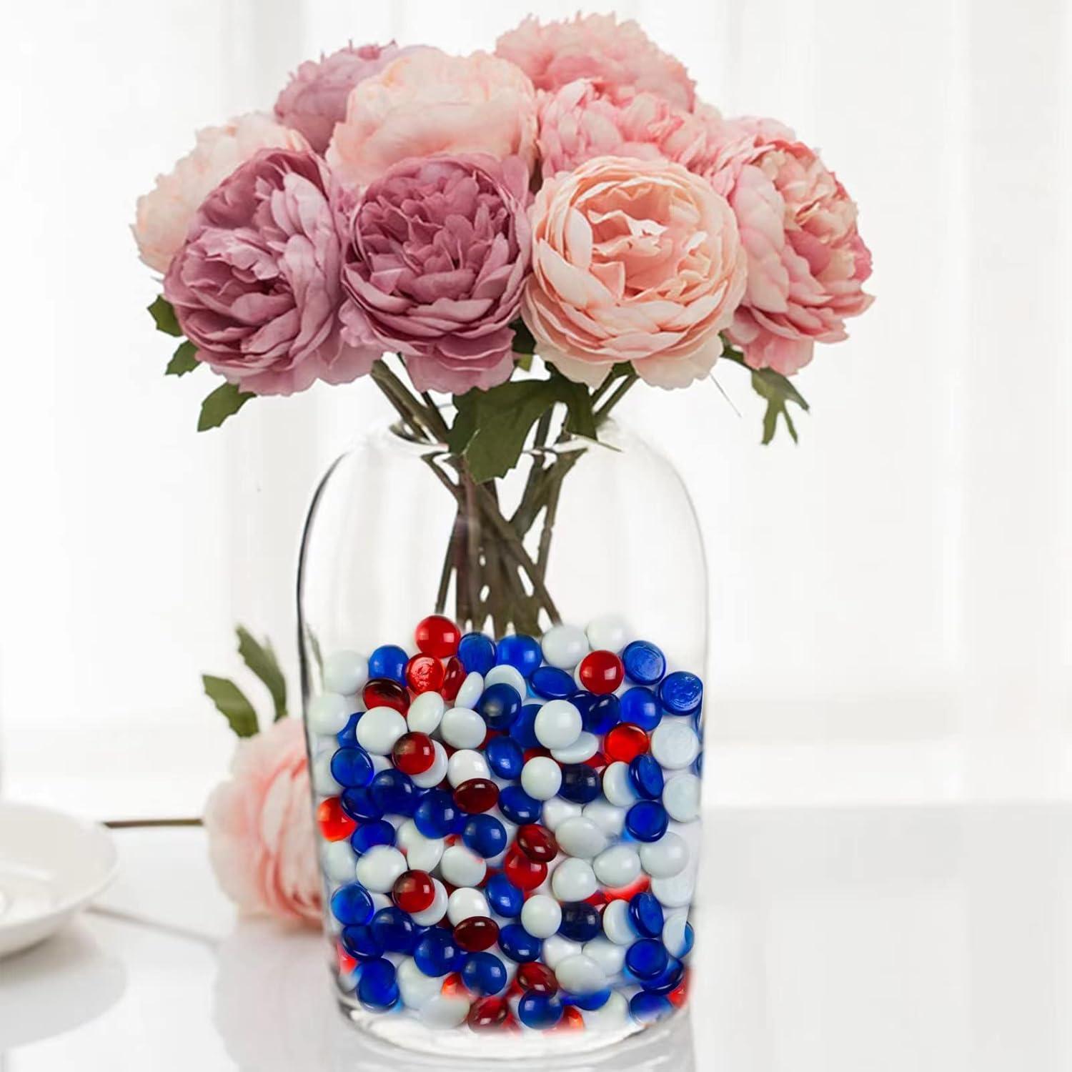 Piedras de Vidrio HappyFiller 0,45 kg para Manualidades