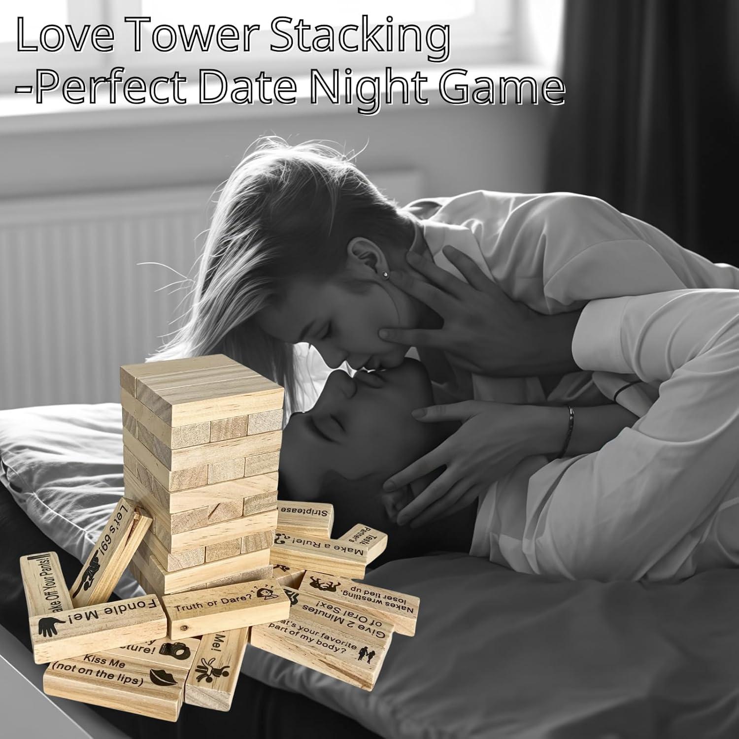 Juego de Bloques Tumble para Adultos CIFOVALE - 48 Piezas